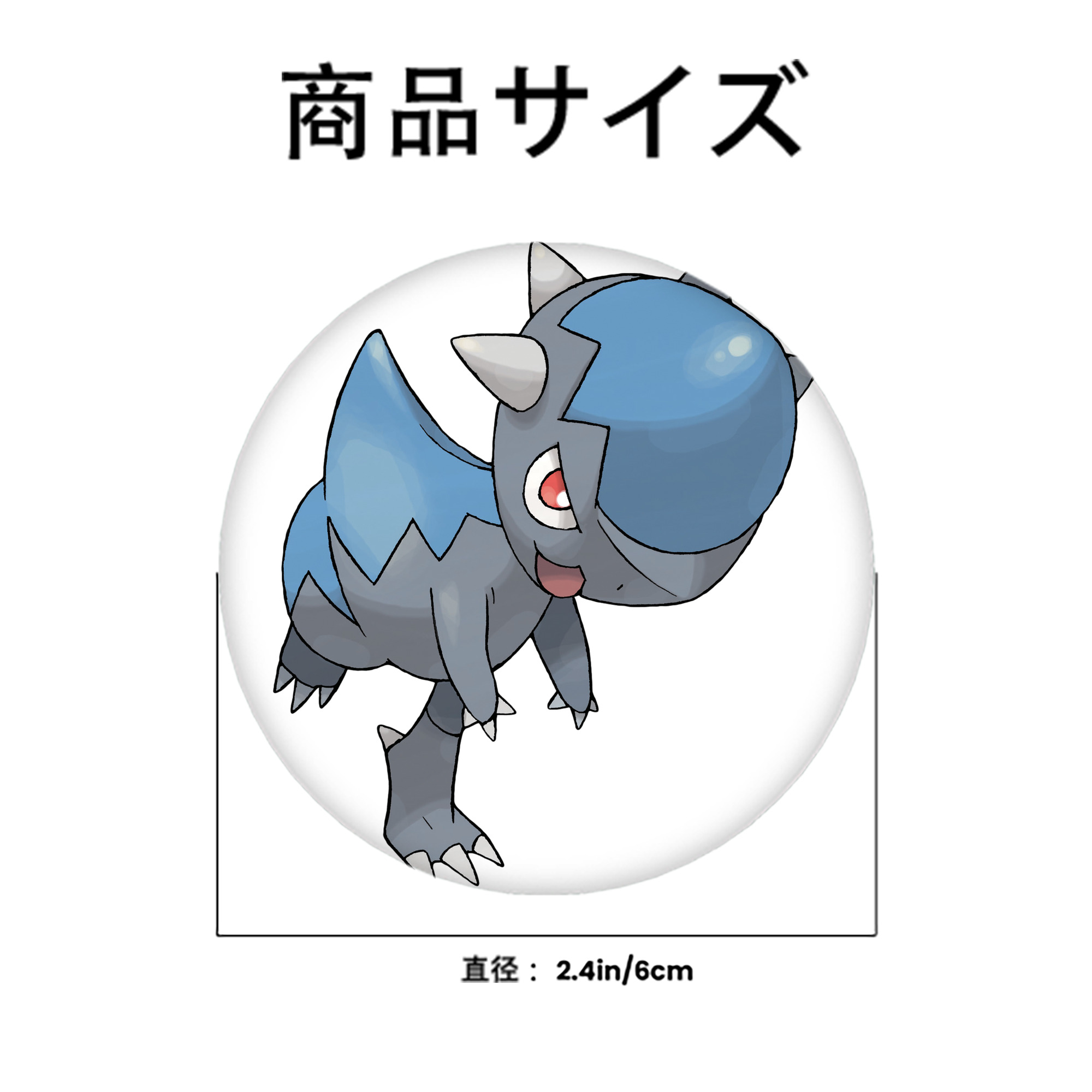 ポケットモンスター Pokémon 6cm 缶バッジ 複数セット