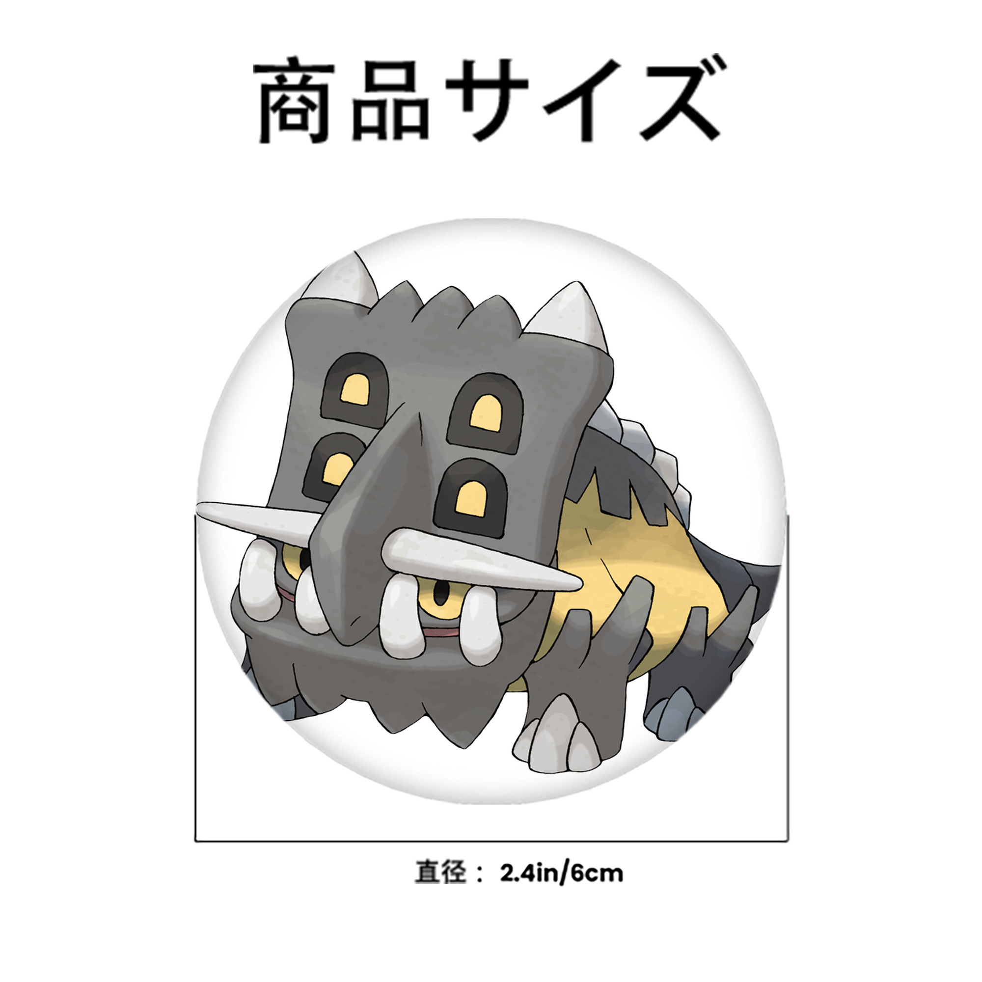 ポケットモンスター Pokémon 6cm 缶バッジ 複数セット