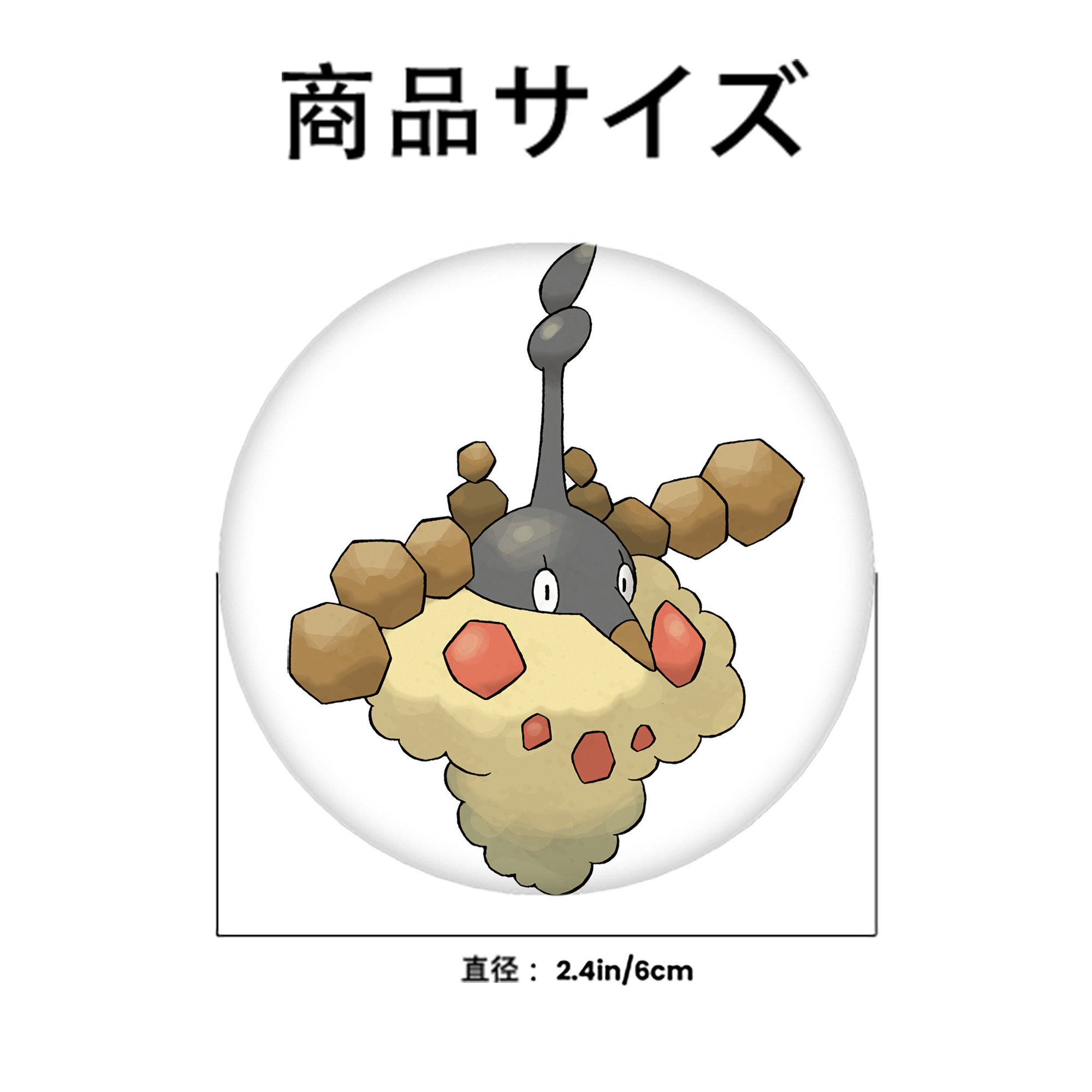 ポケットモンスター Pokémon 6cm 缶バッジ 複数セット