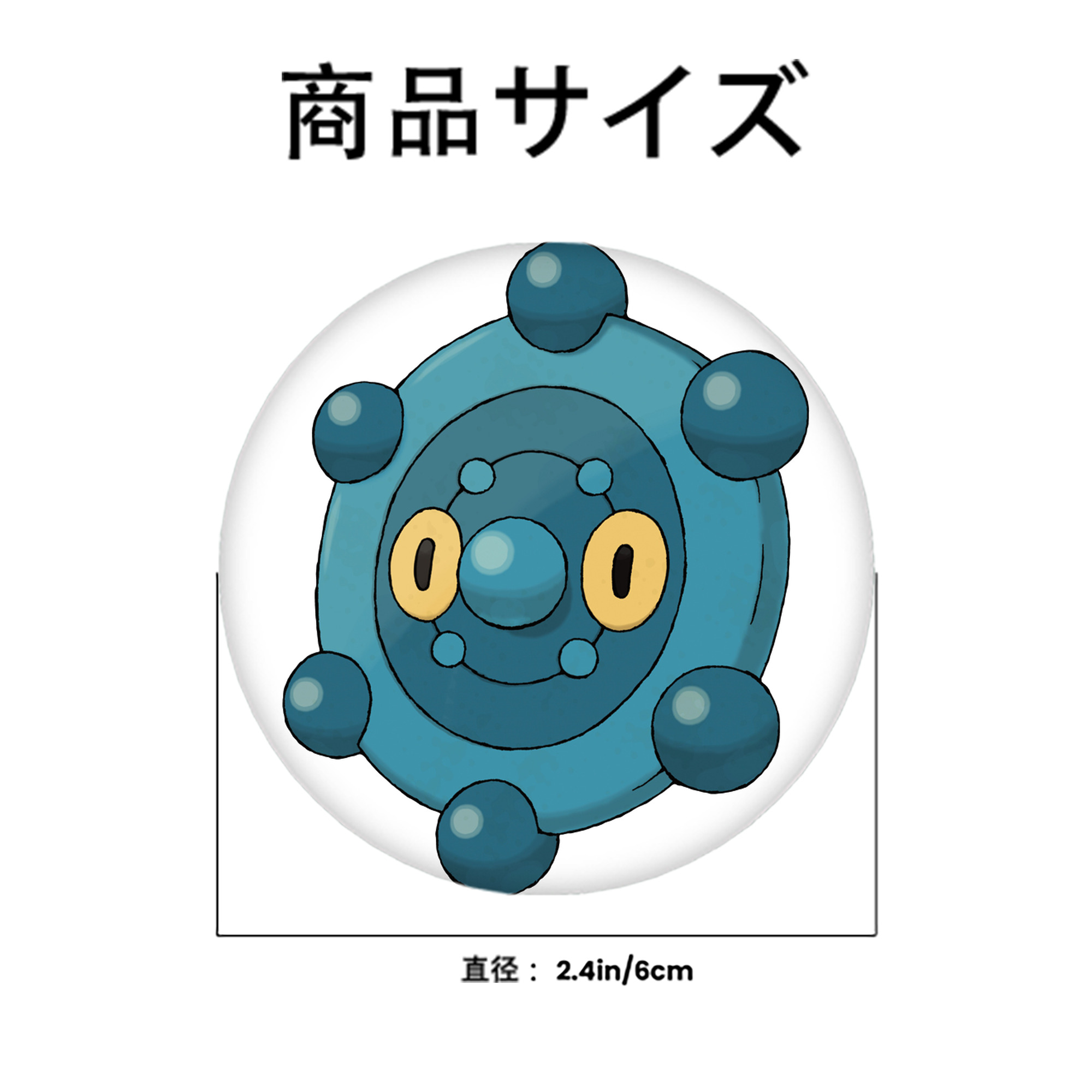 ポケットモンスター Pokémon 6cm 缶バッジ 複数セット