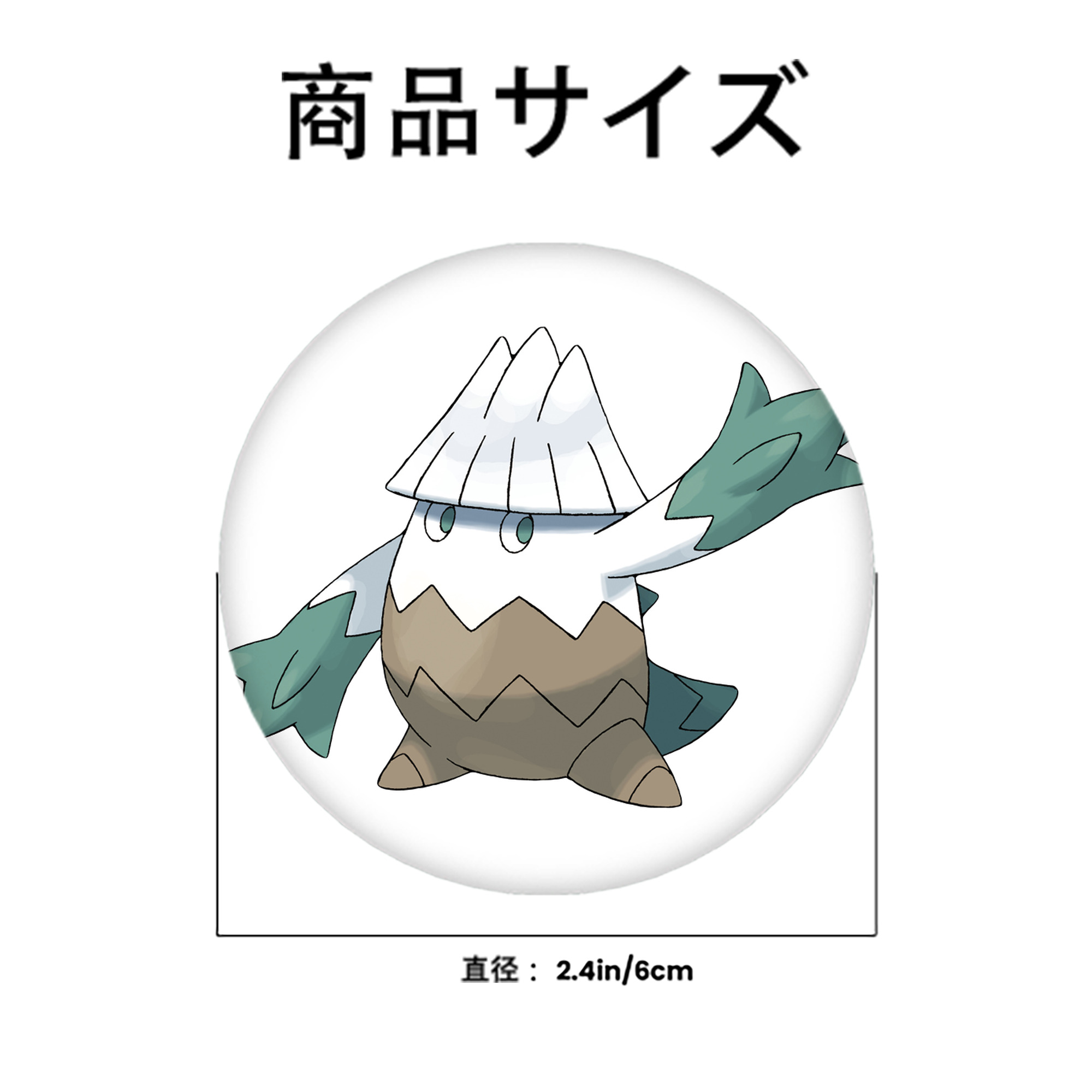 ポケットモンスター Pokémon 6cm 缶バッジ 複数セット
