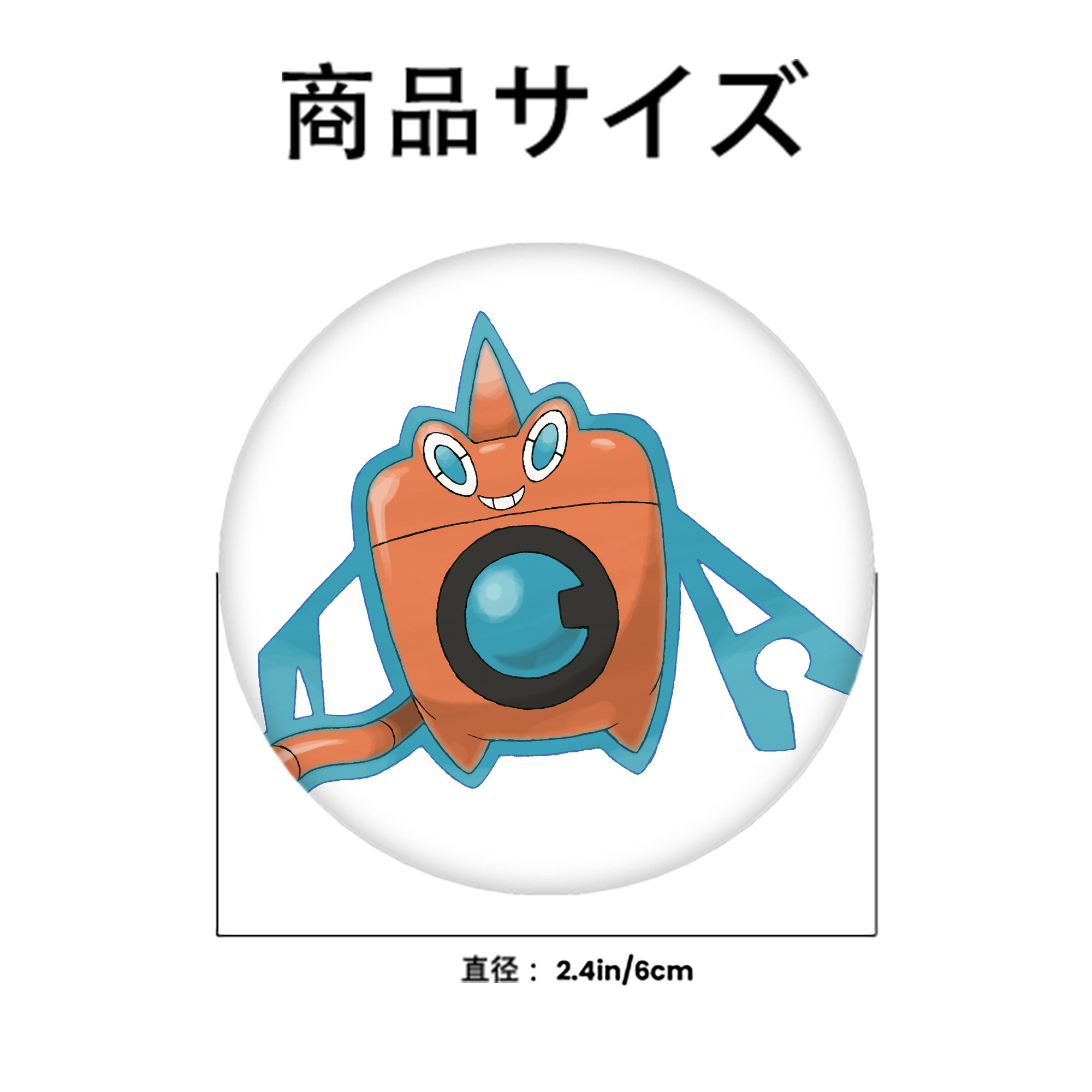 ポケットモンスター Pokémon 6cm 缶バッジ 複数セット