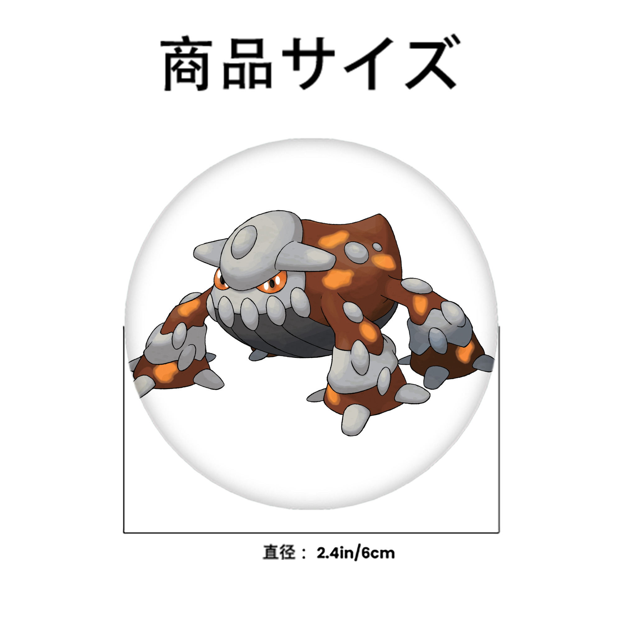 ポケットモンスター Pokémon 6cm 缶バッジ 複数セット
