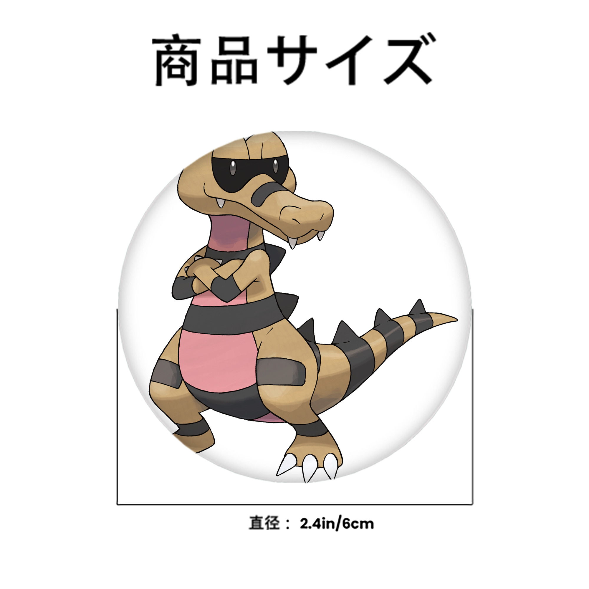 ポケットモンスター Pokémon 6cm 缶バッジ 複数セット