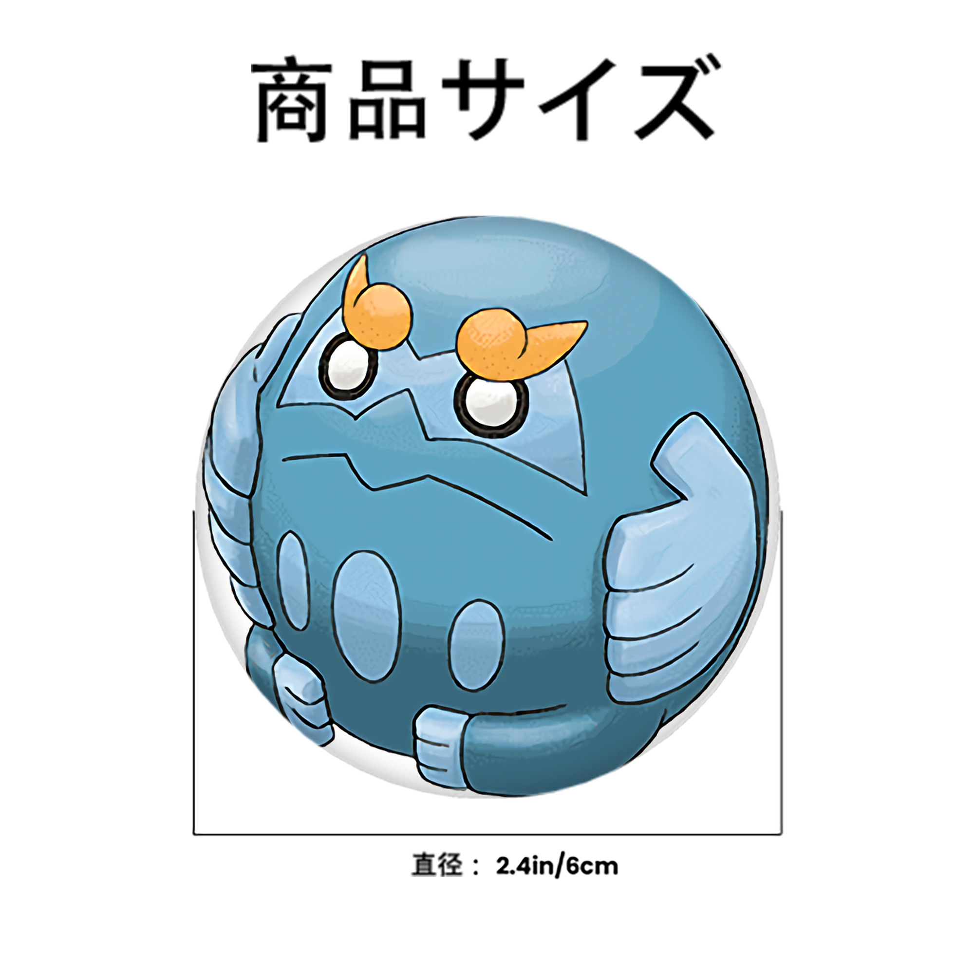 ポケットモンスター Pokémon 6cm 缶バッジ 複数セット