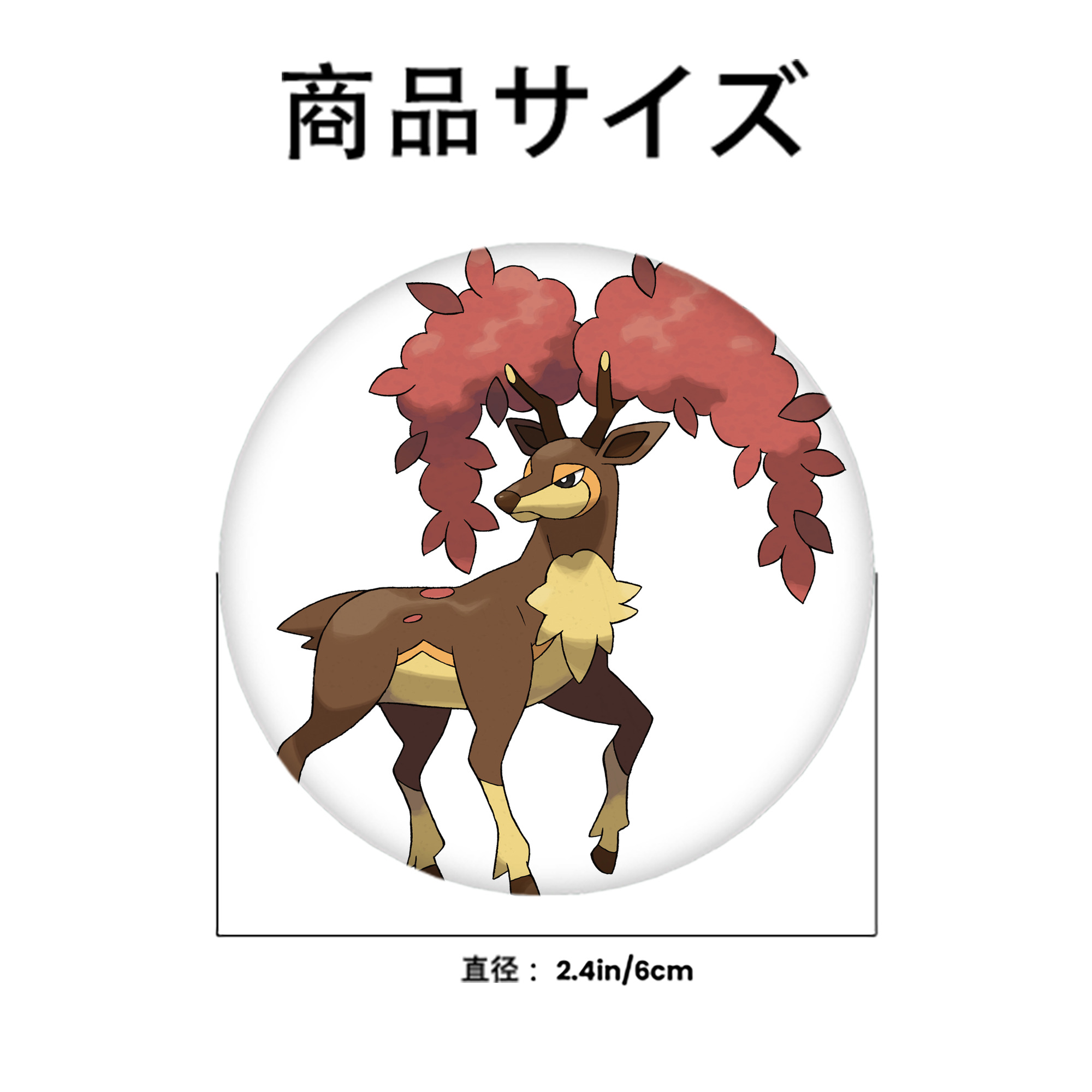 ポケットモンスター Pokémon 6cm 缶バッジ 複数セット