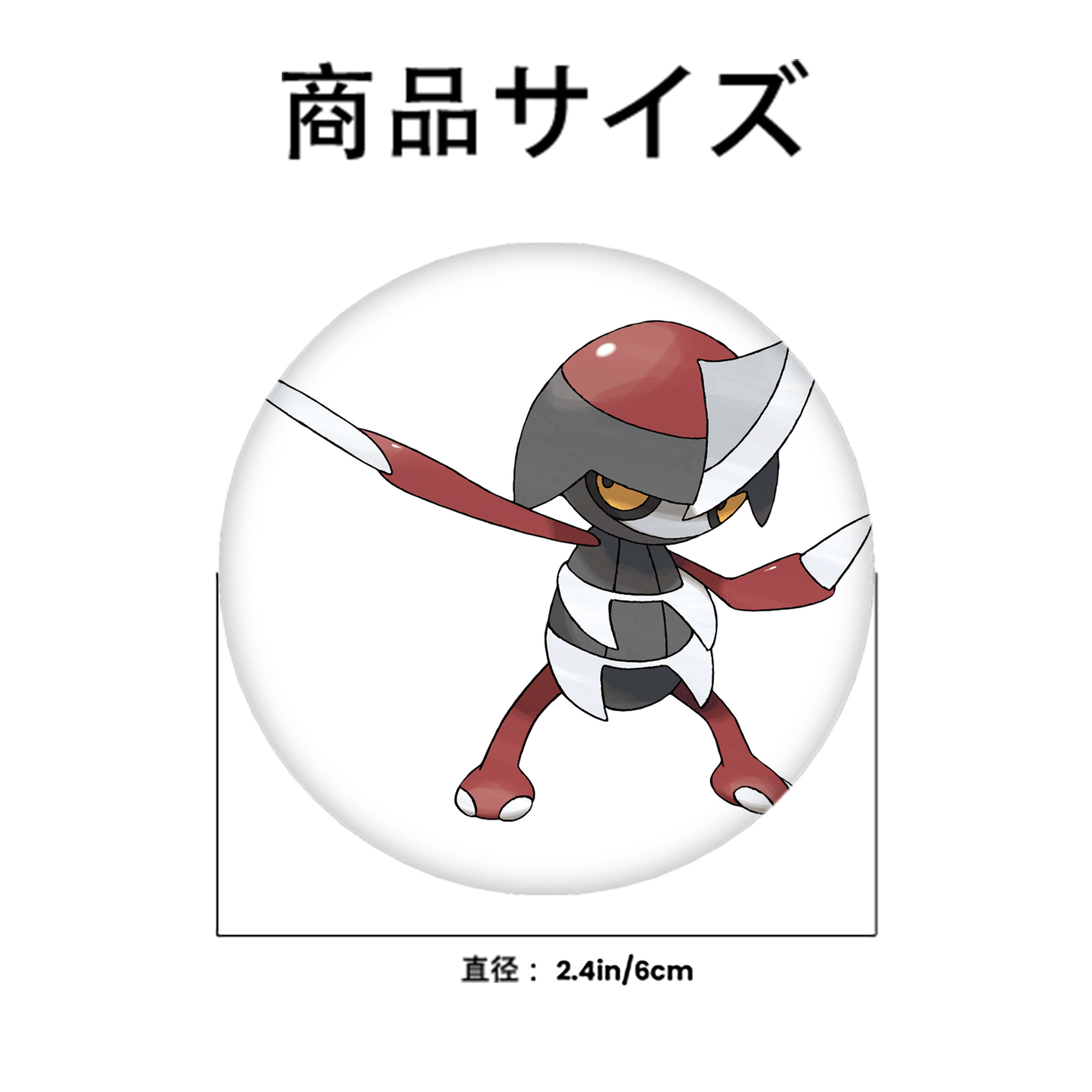 ポケットモンスター Pokémon 6cm 缶バッジ 複数セット