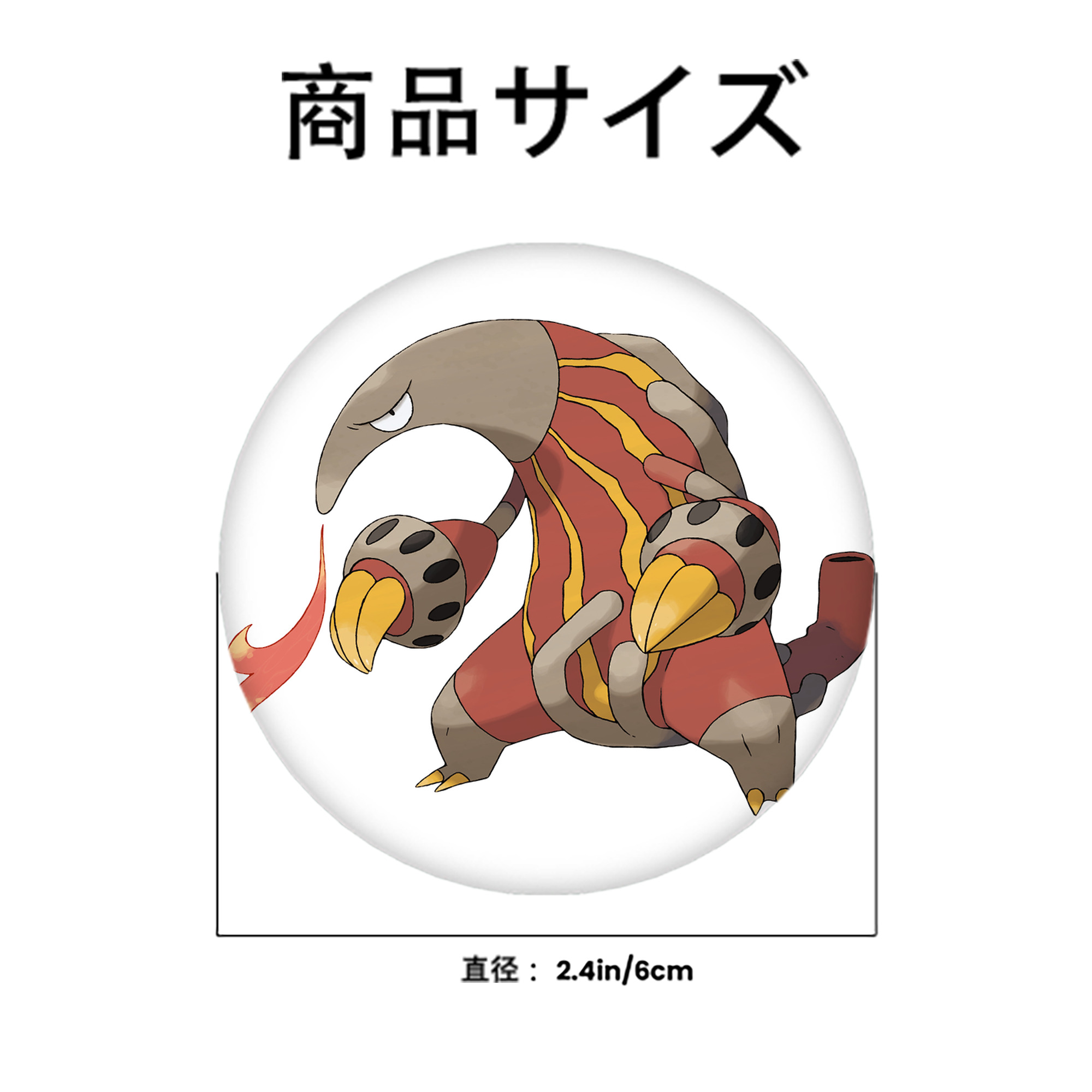 ポケットモンスター Pokémon 6cm 缶バッジ 複数セット
