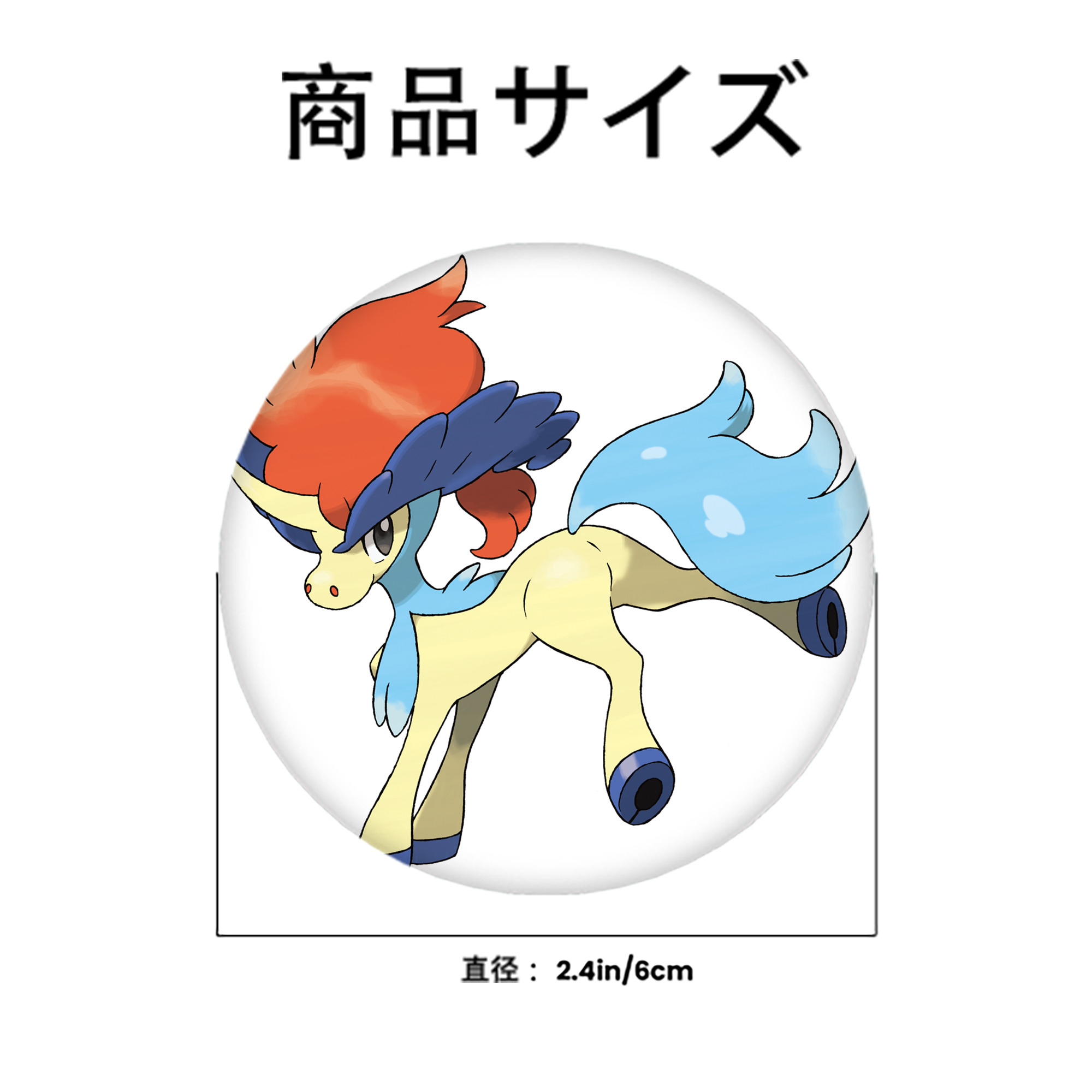 ポケットモンスター Pokémon 6cm 缶バッジ 複数セット