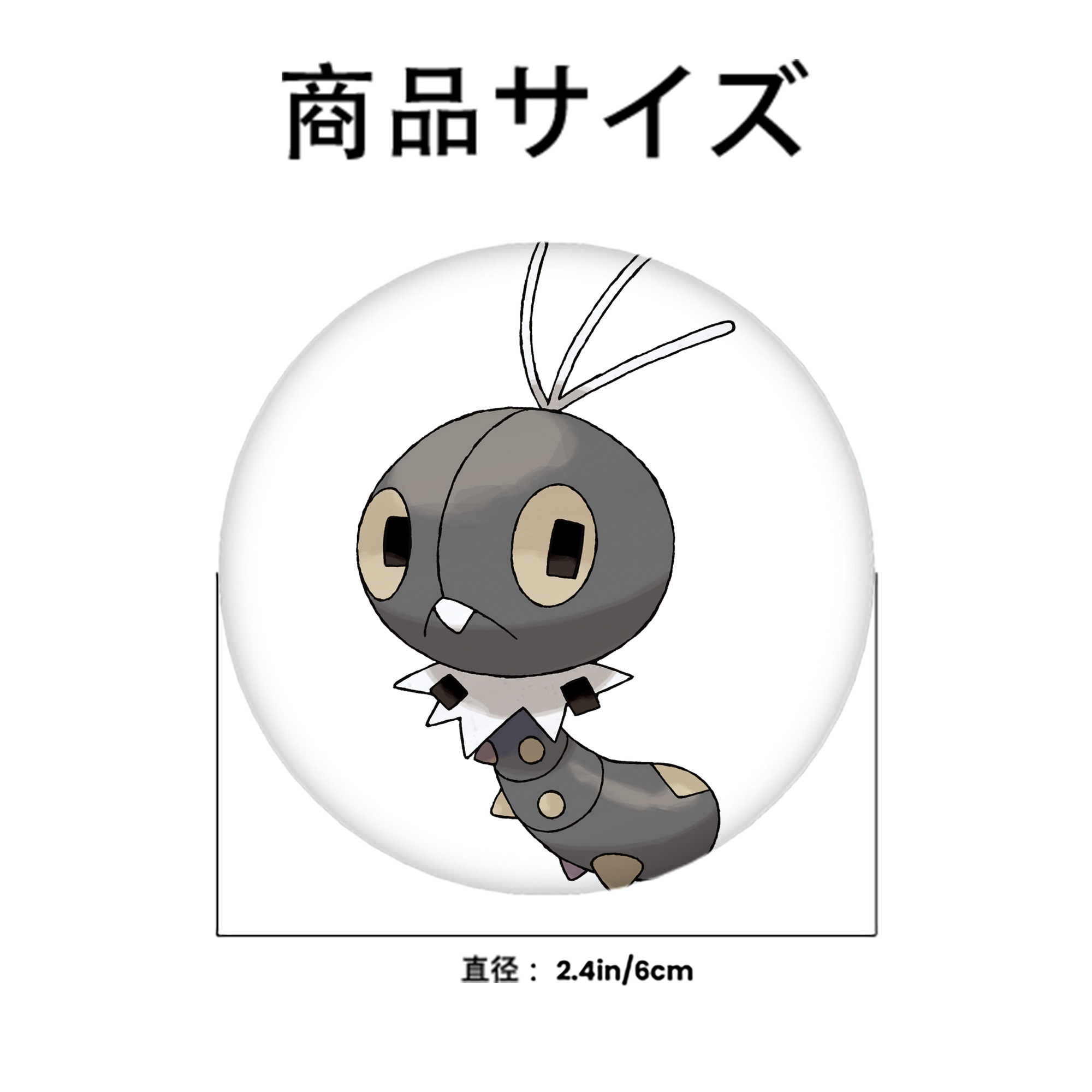 ポケットモンスター Pokémon 6cm 缶バッジ 複数セット