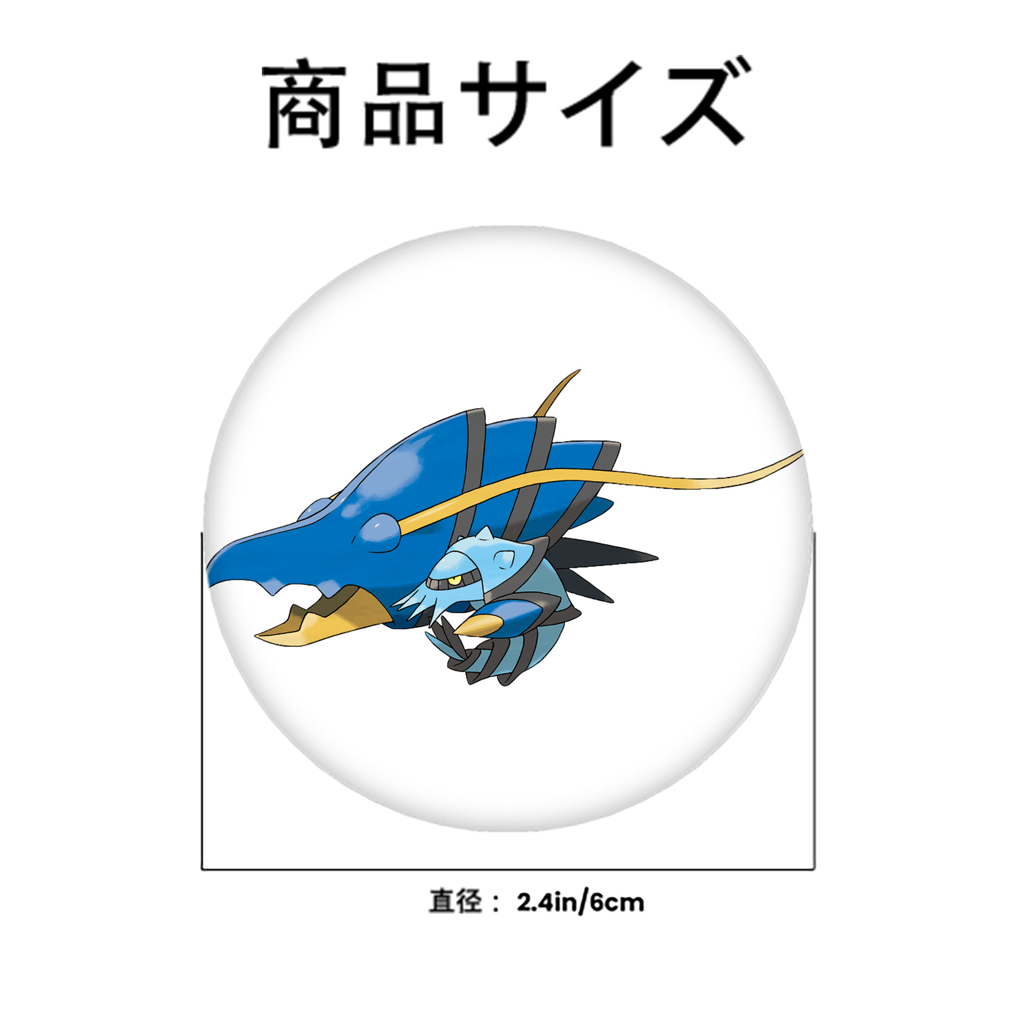ポケットモンスター Pokémon 6cm 缶バッジ 複数セット