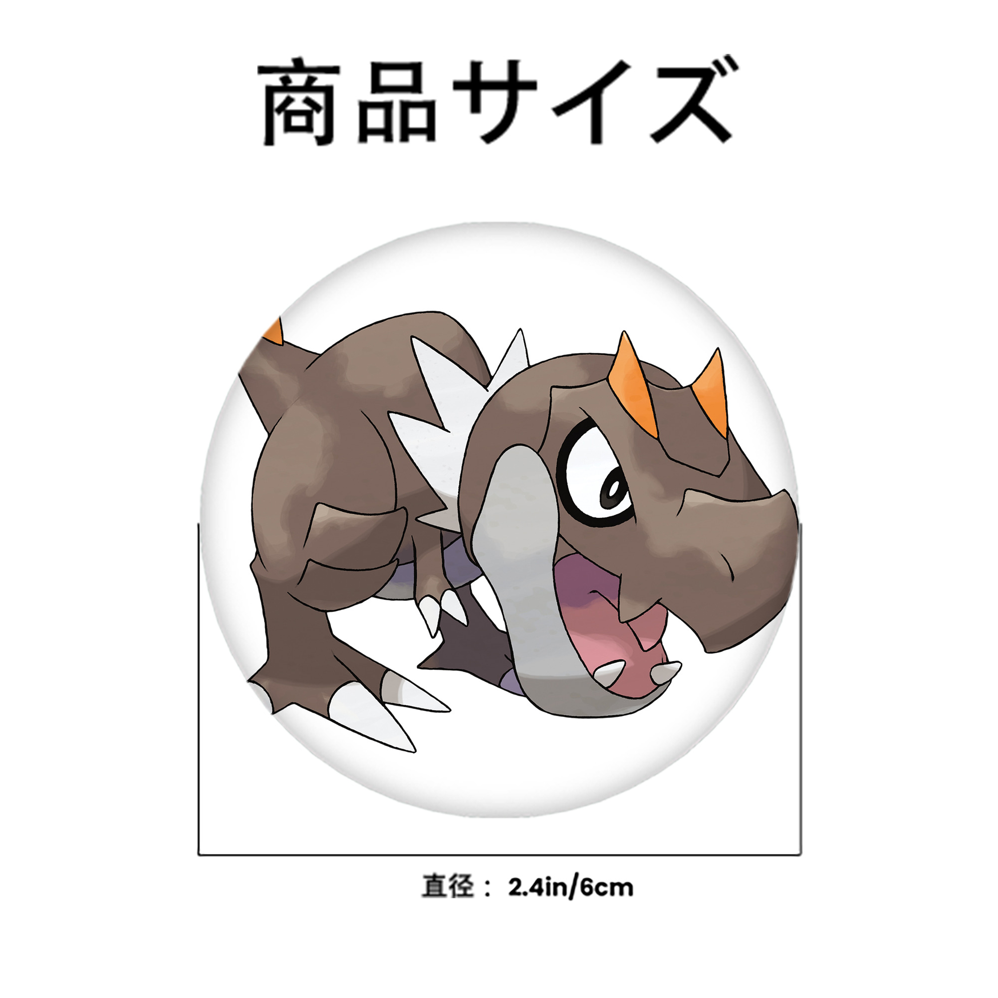 ポケットモンスター Pokémon 6cm 缶バッジ 複数セット