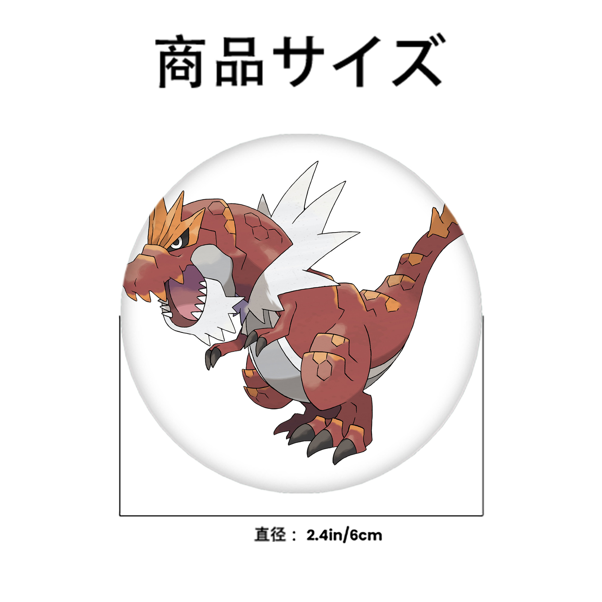ポケットモンスター Pokémon 6cm 缶バッジ 複数セット