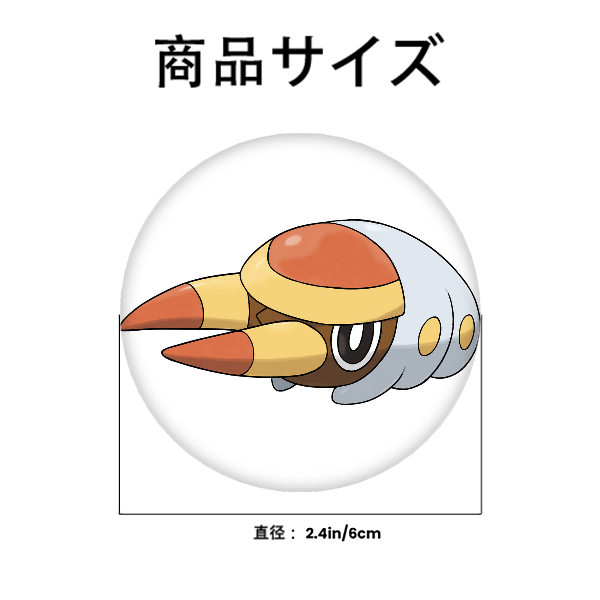 ポケットモンスター Pokémon 6cm 缶バッジ 複数セット