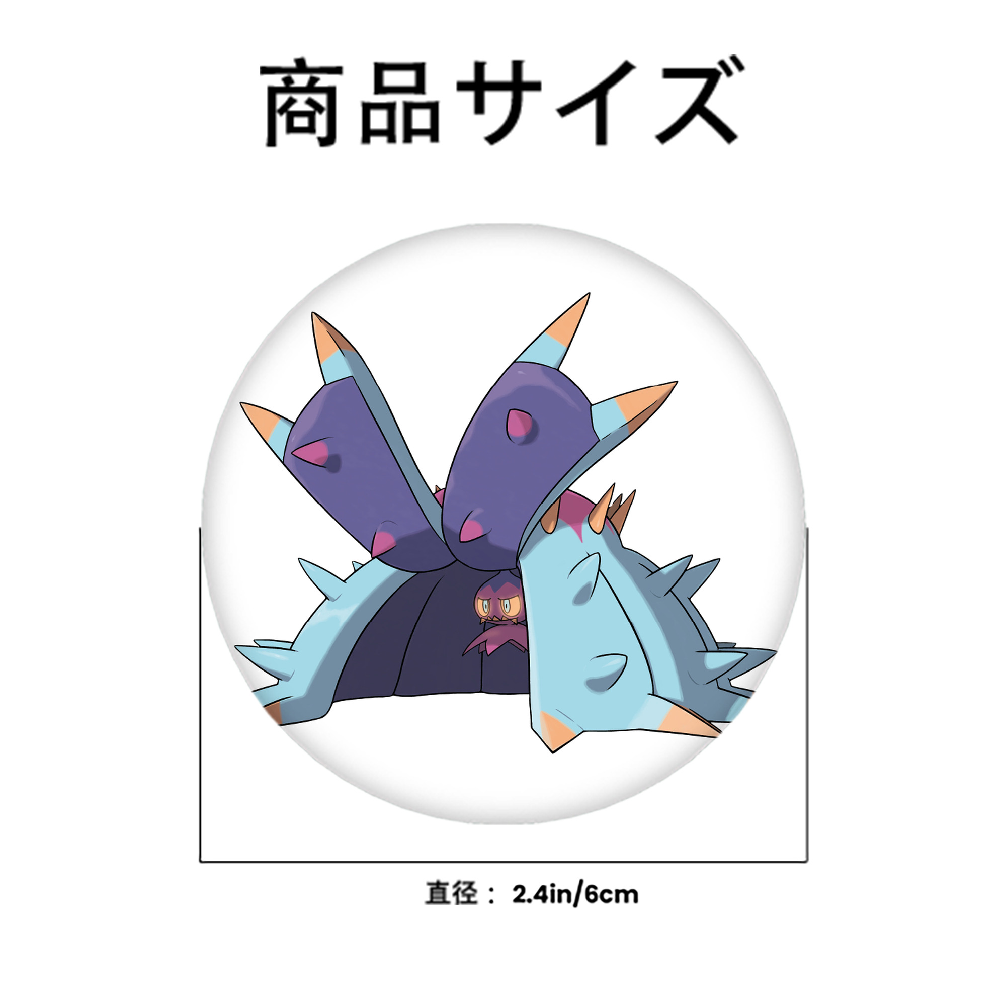 ポケットモンスター Pokémon 6cm 缶バッジ 複数セット