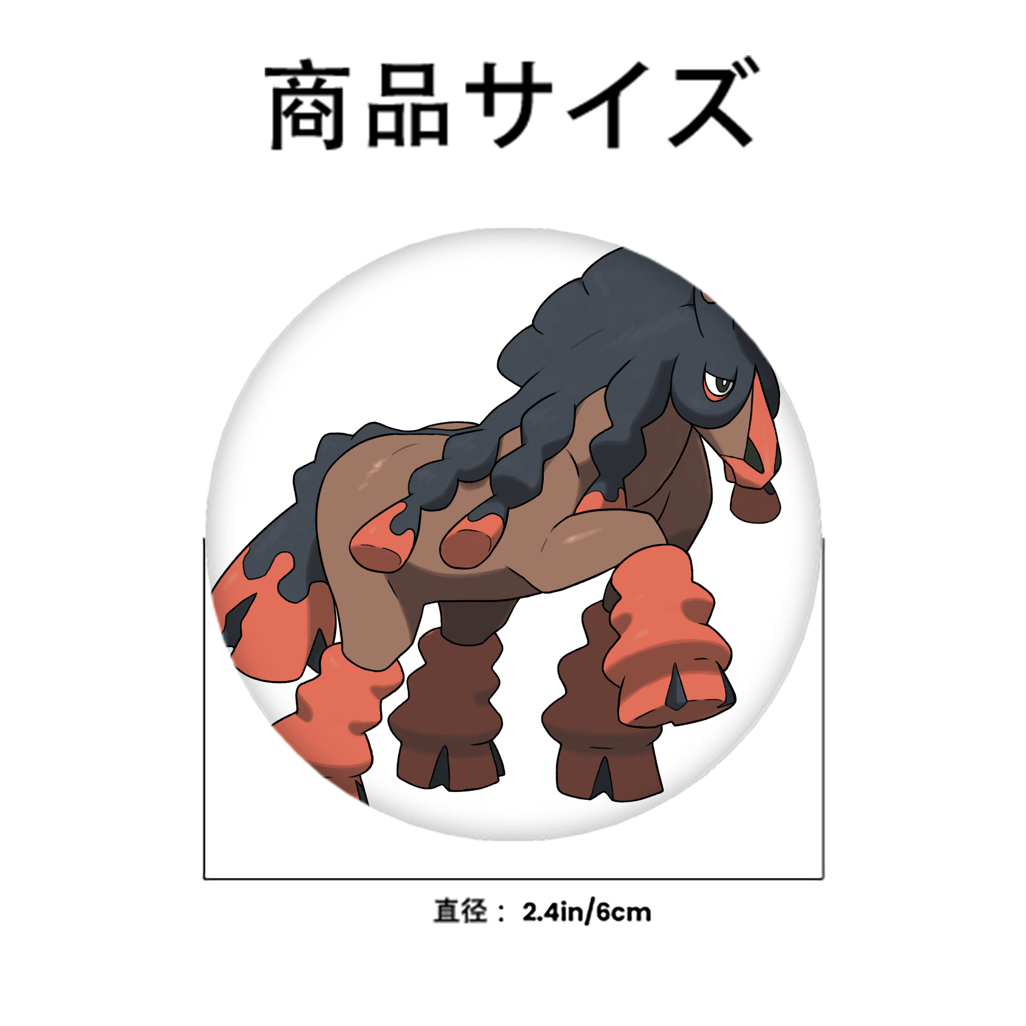 ポケットモンスター Pokémon 6cm 缶バッジ 複数セット