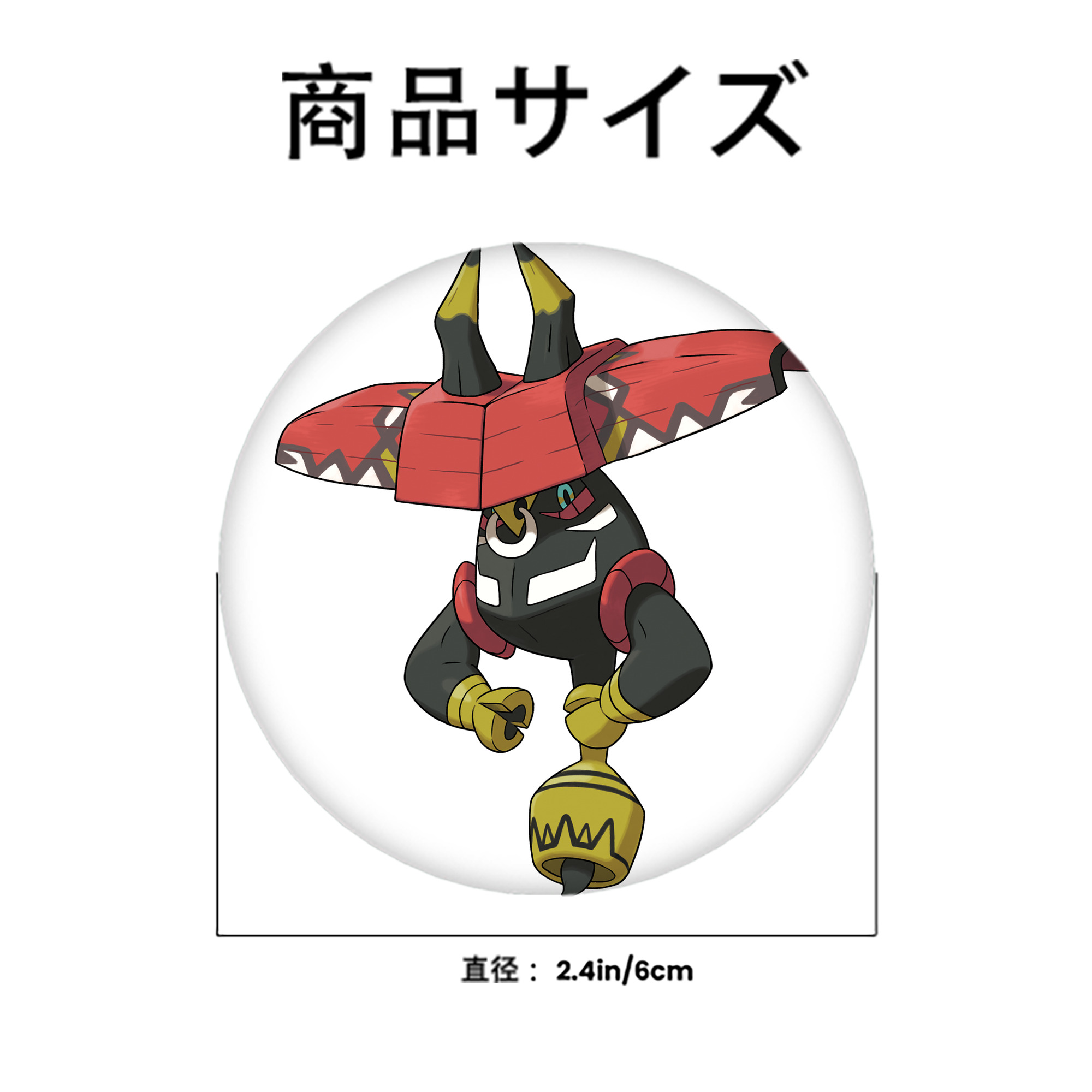 ポケットモンスター Pokémon 6cm 缶バッジ 複数セット