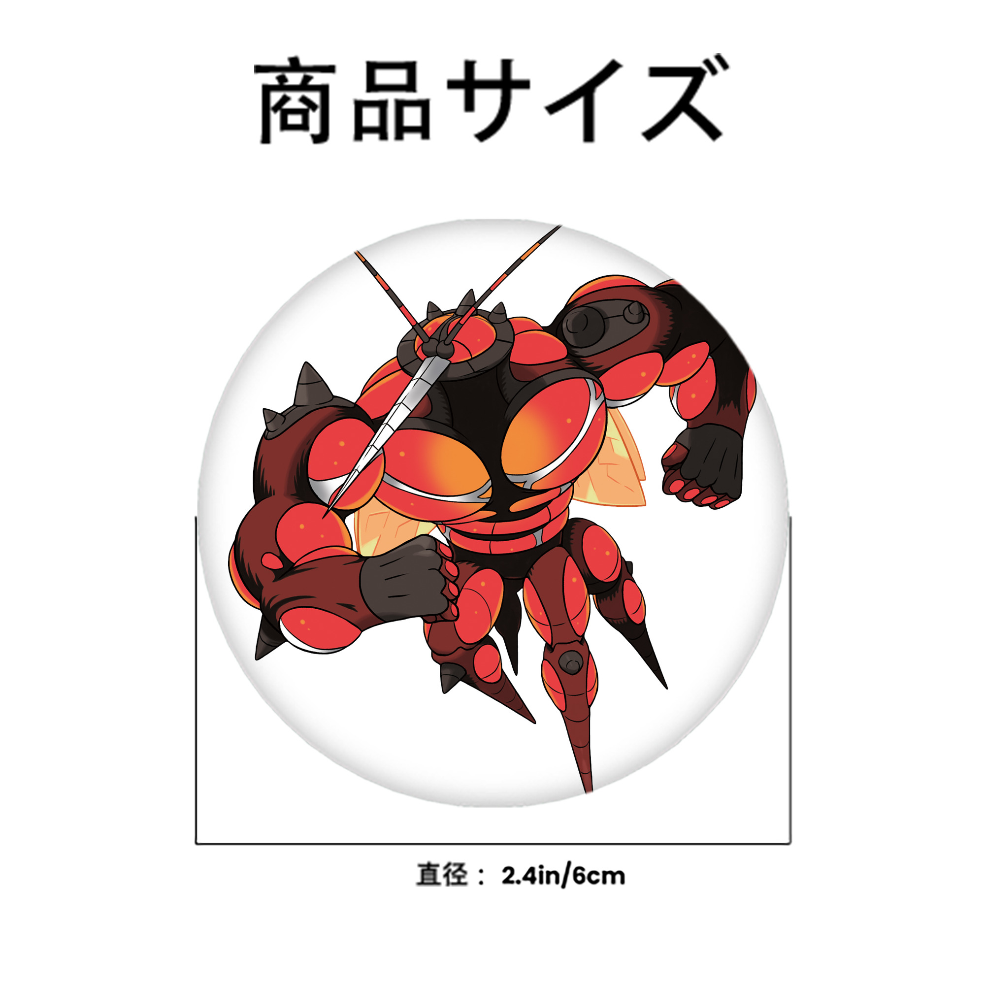 ポケットモンスター Pokémon 6cm 缶バッジ 複数セット