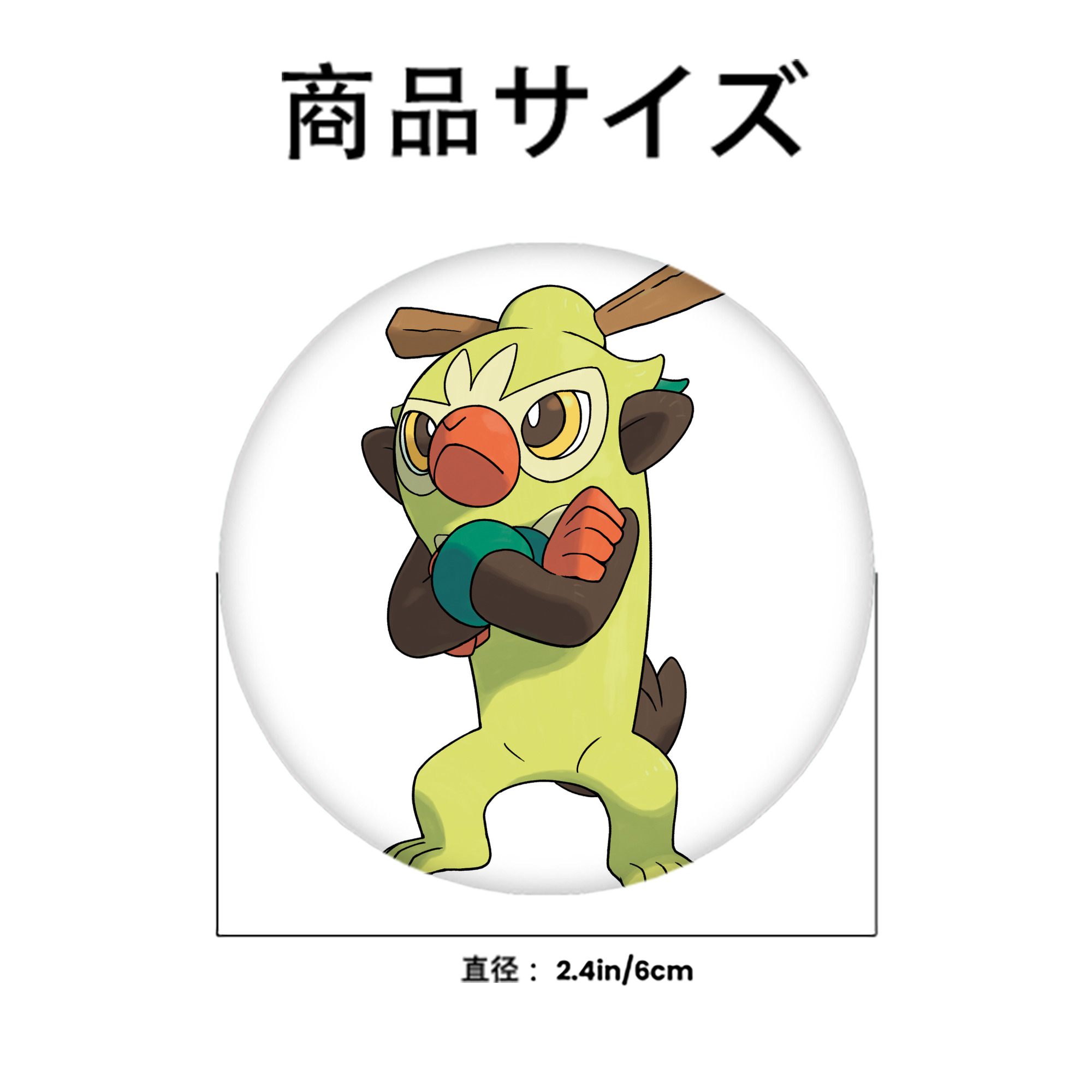 ポケットモンスター Pokémon 6cm 缶バッジ 複数セット