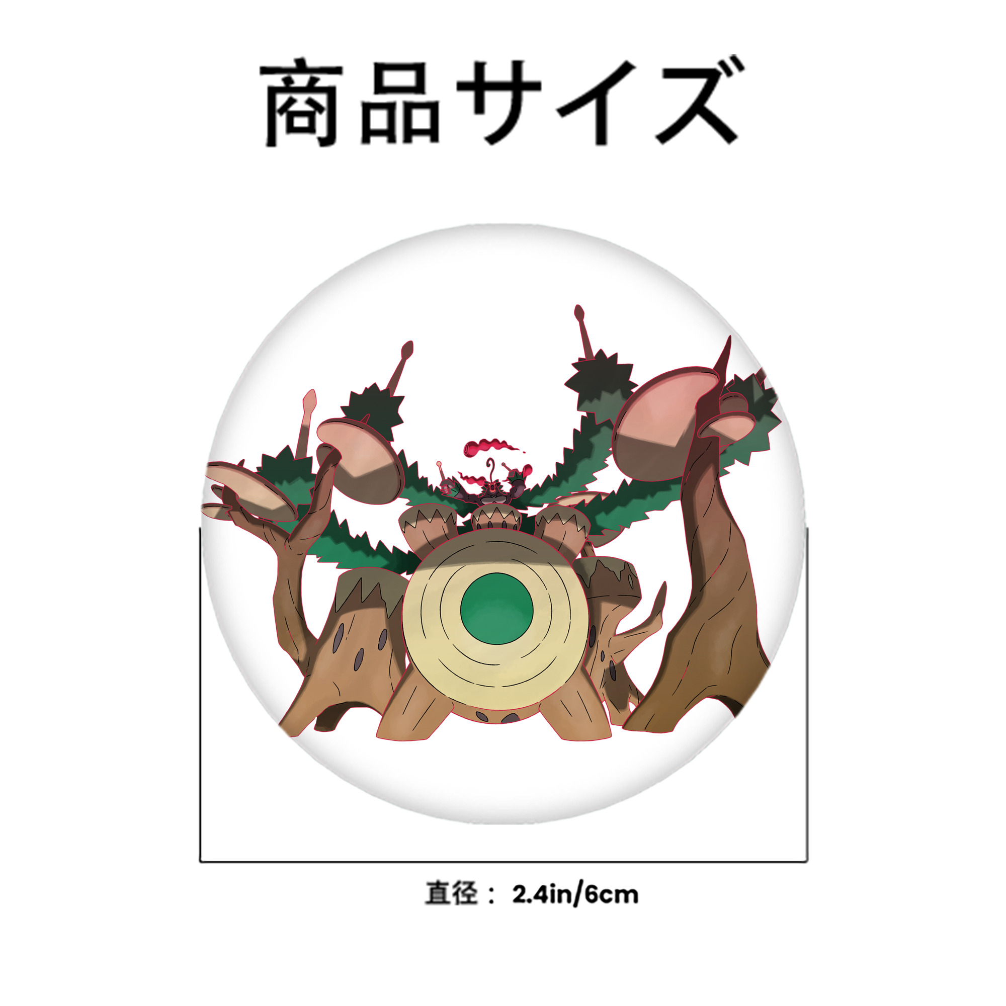 ポケットモンスター Pokémon 6cm 缶バッジ 複数セット