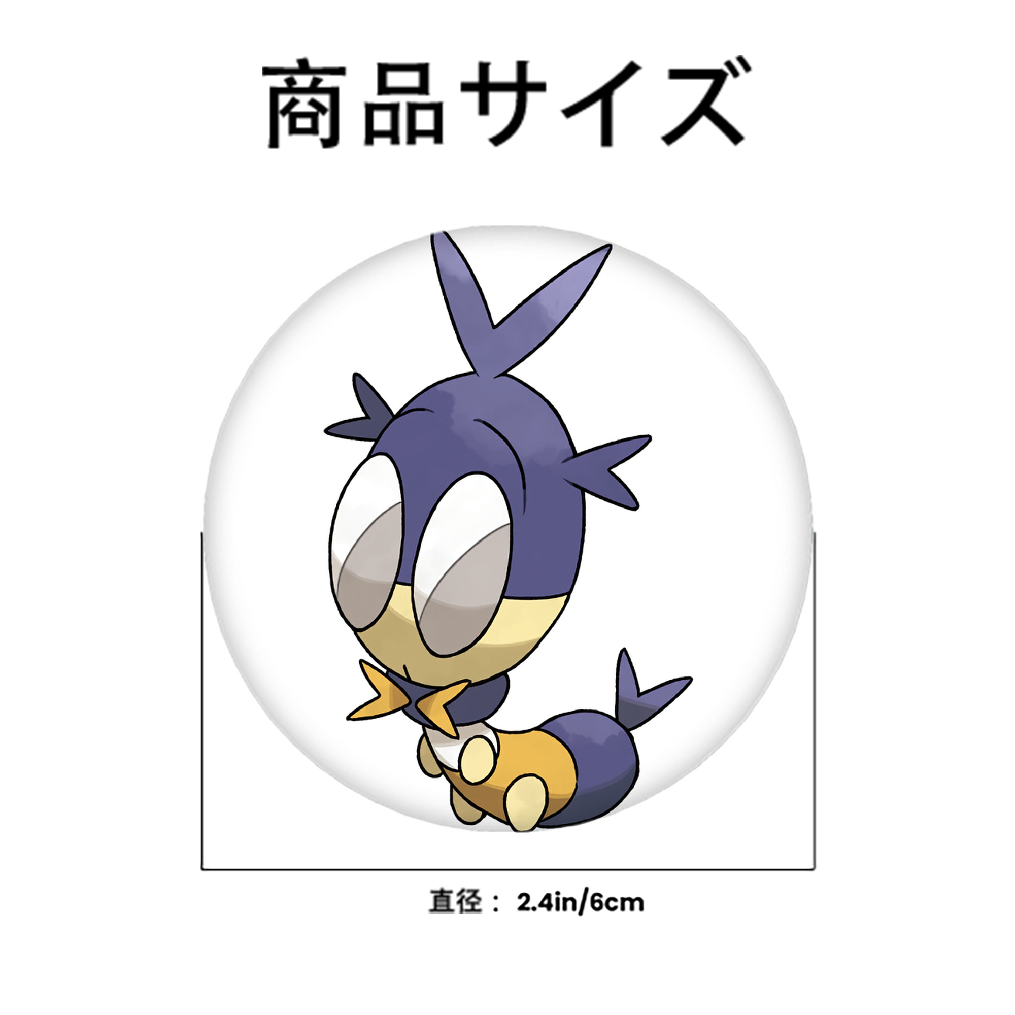 ポケットモンスター Pokémon 6cm 缶バッジ 複数セット