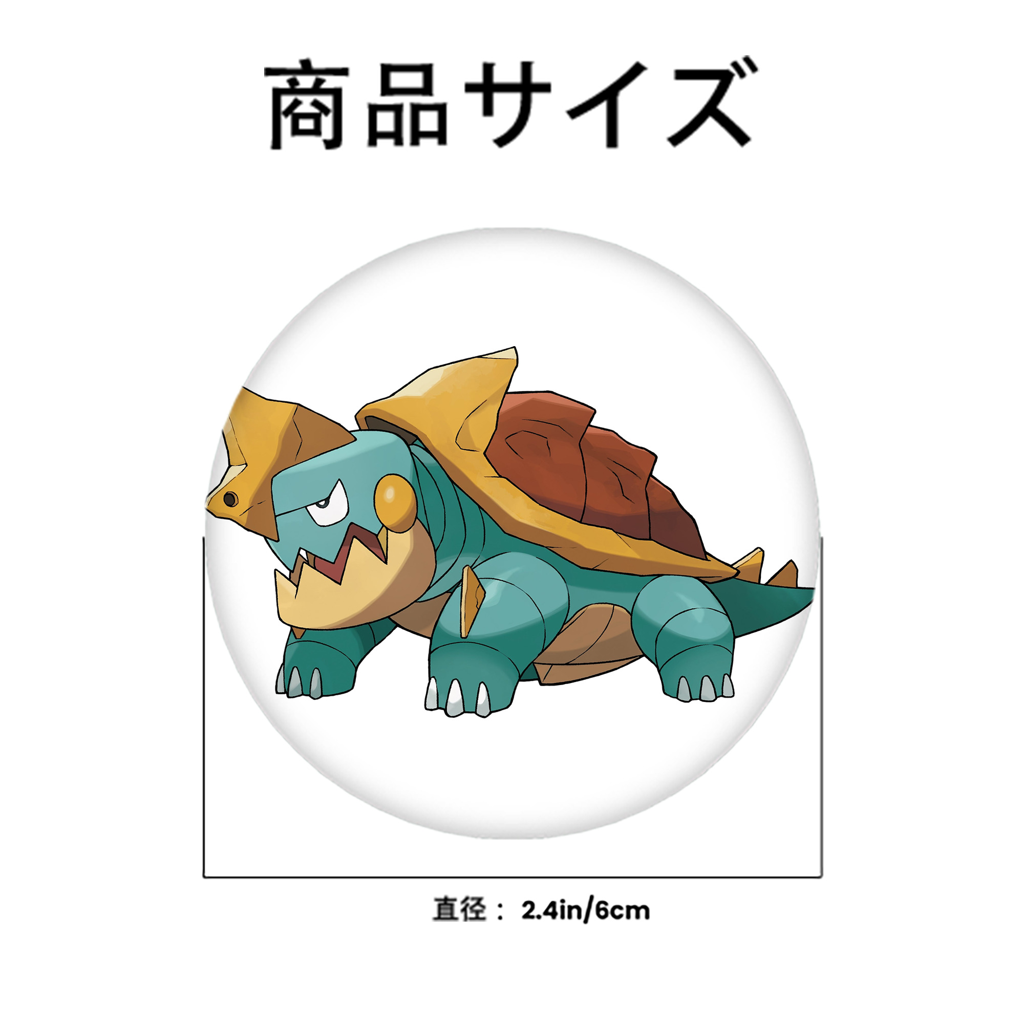 ポケットモンスター Pokémon 6cm 缶バッジ 複数セット
