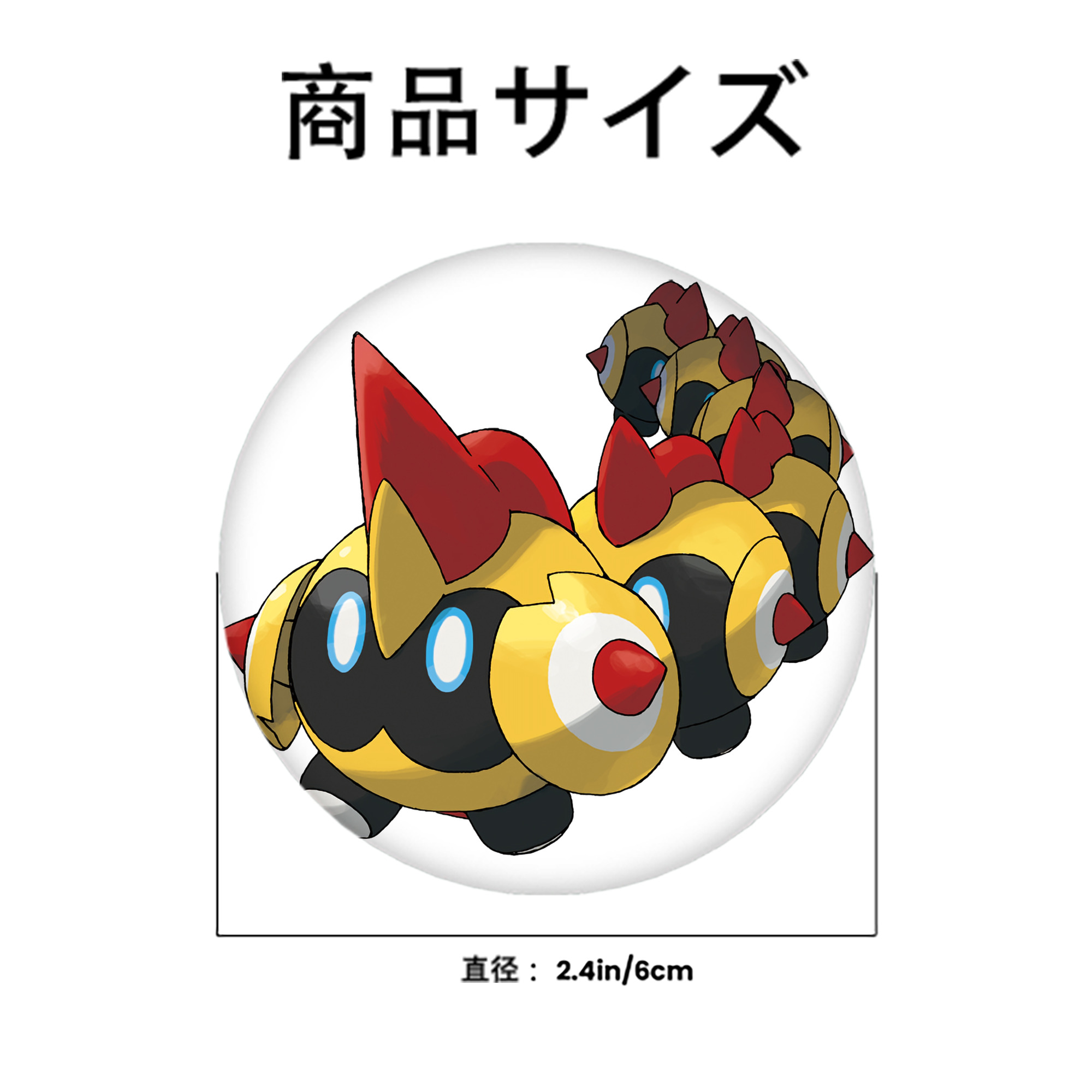 ポケットモンスター Pokémon 6cm 缶バッジ 複数セット