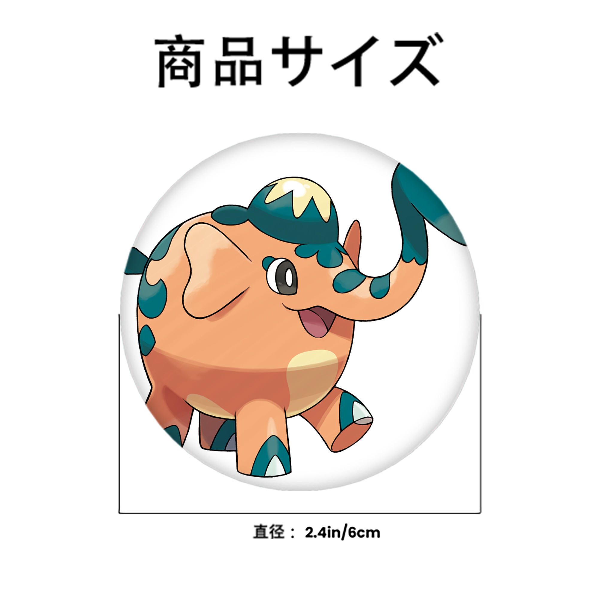 ポケットモンスター Pokémon 6cm 缶バッジ 複数セット