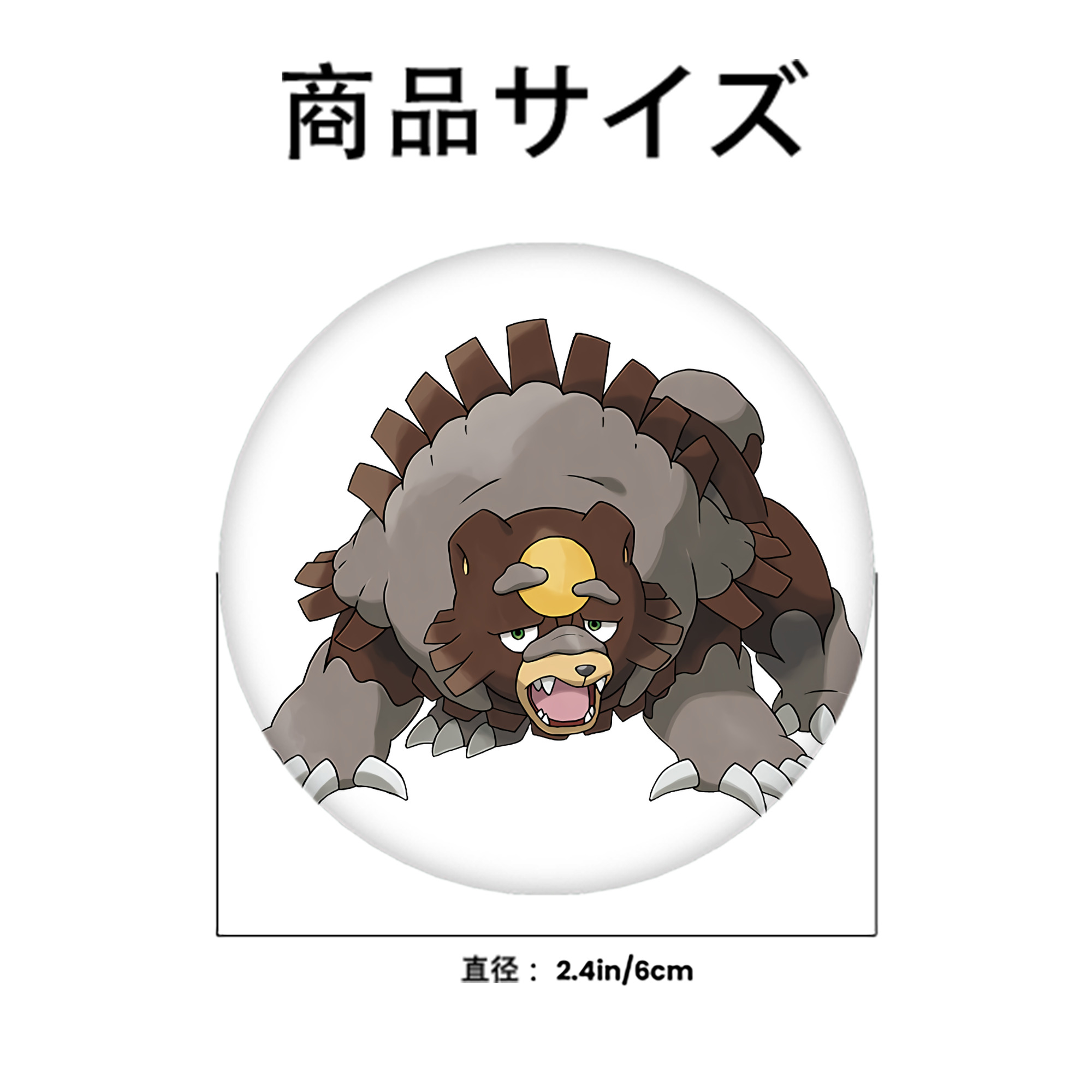 ポケットモンスター Pokémon 6cm 缶バッジ 複数セット