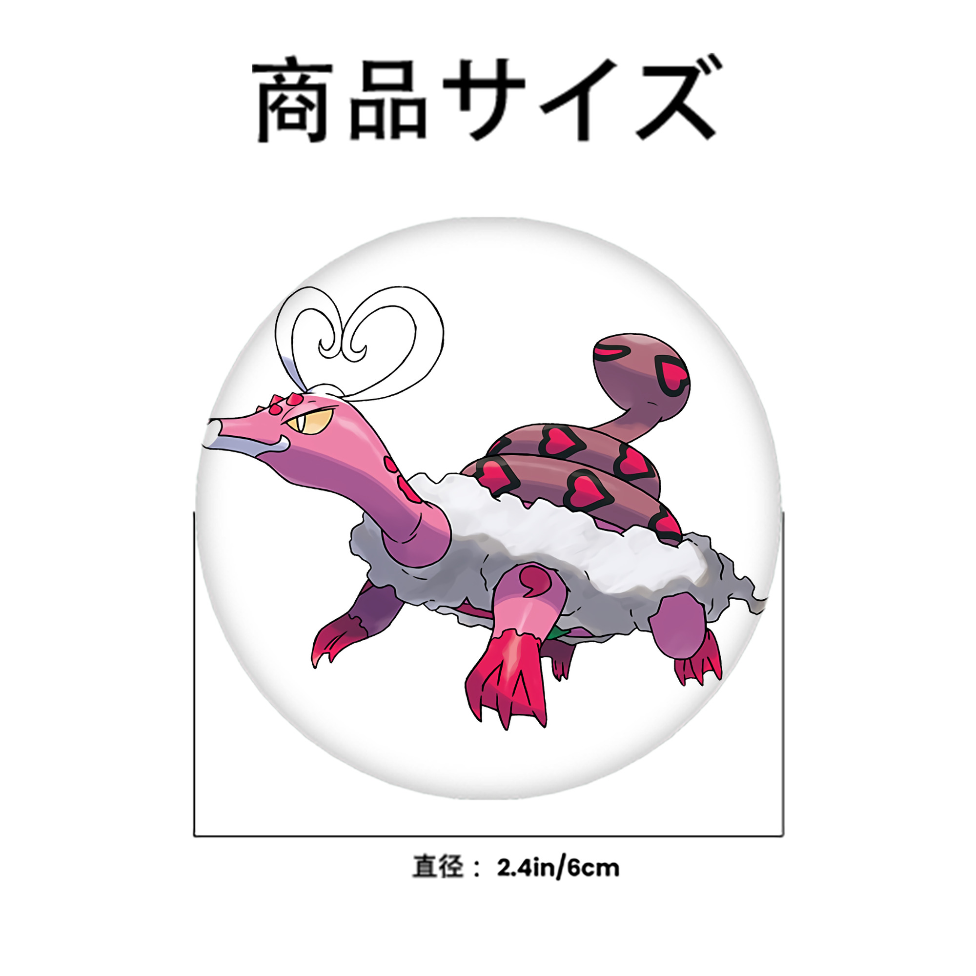 ポケットモンスター Pokémon 6cm 缶バッジ 複数セット