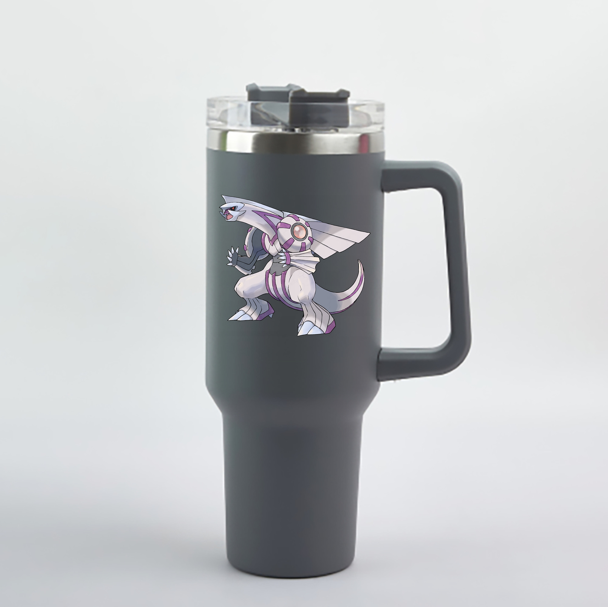 （画像用） ポケットモンスター Pokémon 1200mL車用タンブラー - クリスタルステッカー（プラスチックストロー付き）