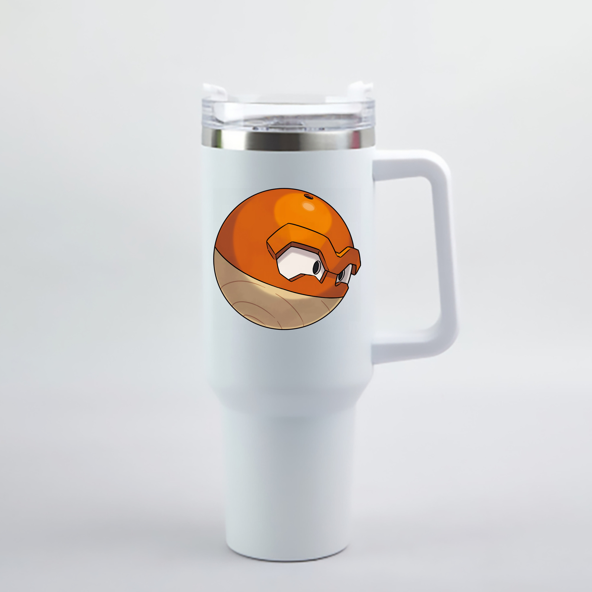 （画像用） ポケットモンスター Pokémon 1200mL車用タンブラー - クリスタルステッカー（プラスチックストロー付き）