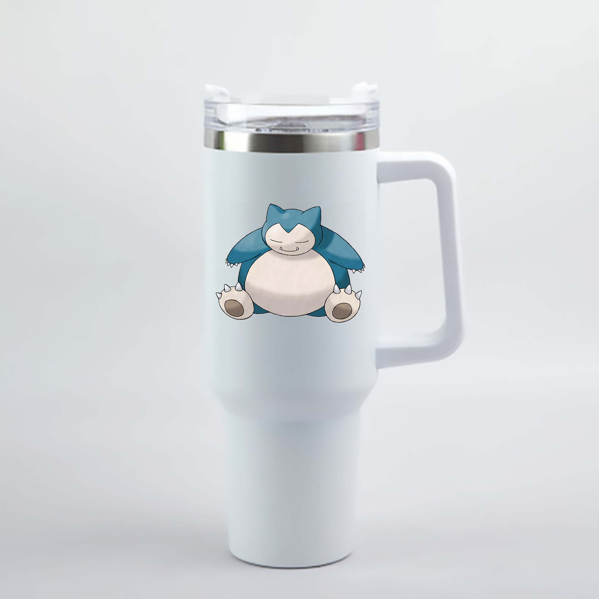 （画像用） ポケットモンスター Pokémon 1200mL車用タンブラー - クリスタルステッカー（プラスチックストロー付き）