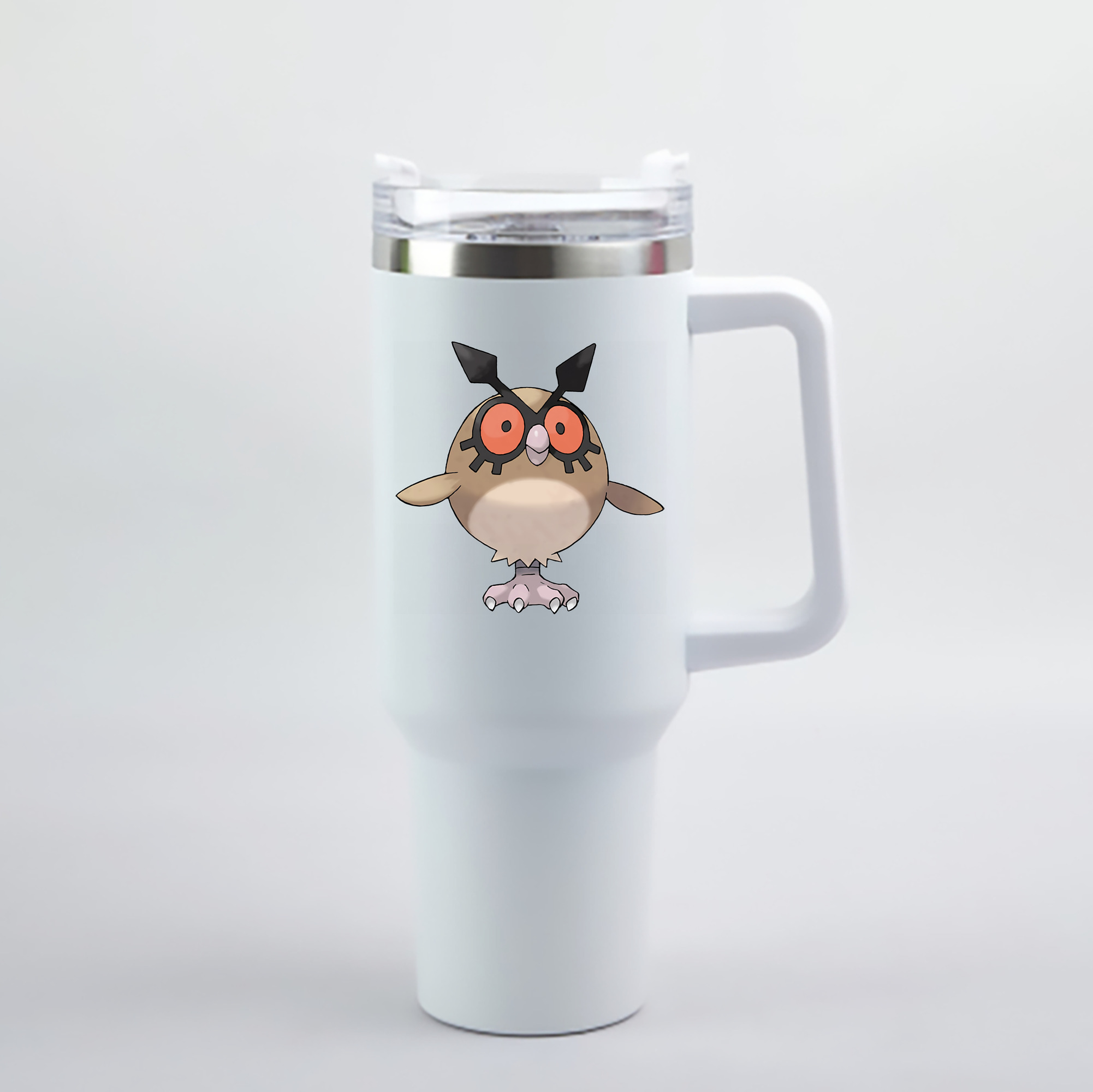 （画像用） ポケットモンスター Pokémon 1200mL車用タンブラー - クリスタルステッカー（プラスチックストロー付き）