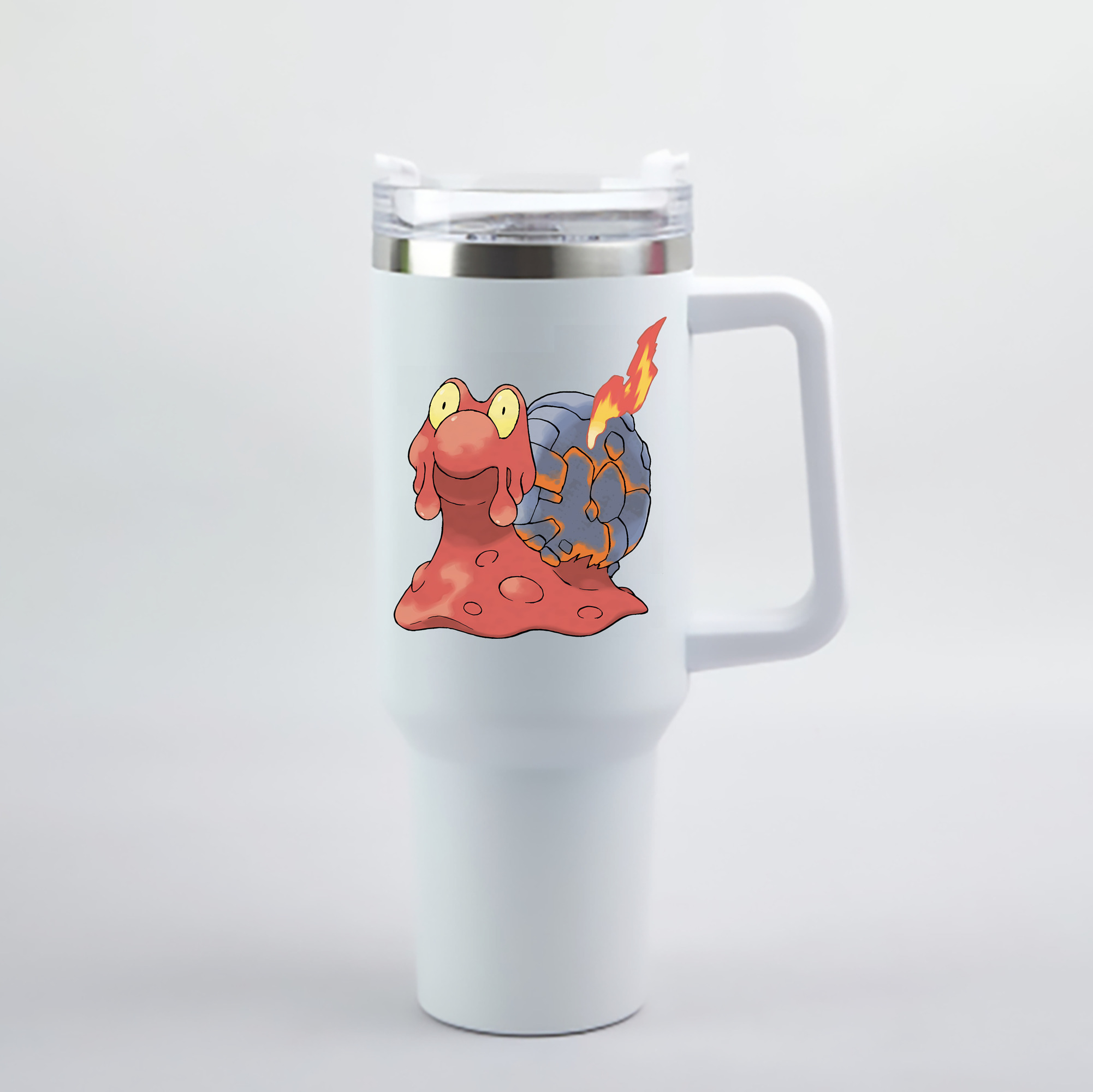 （画像用） ポケットモンスター Pokémon 1200mL車用タンブラー - クリスタルステッカー（プラスチックストロー付き）