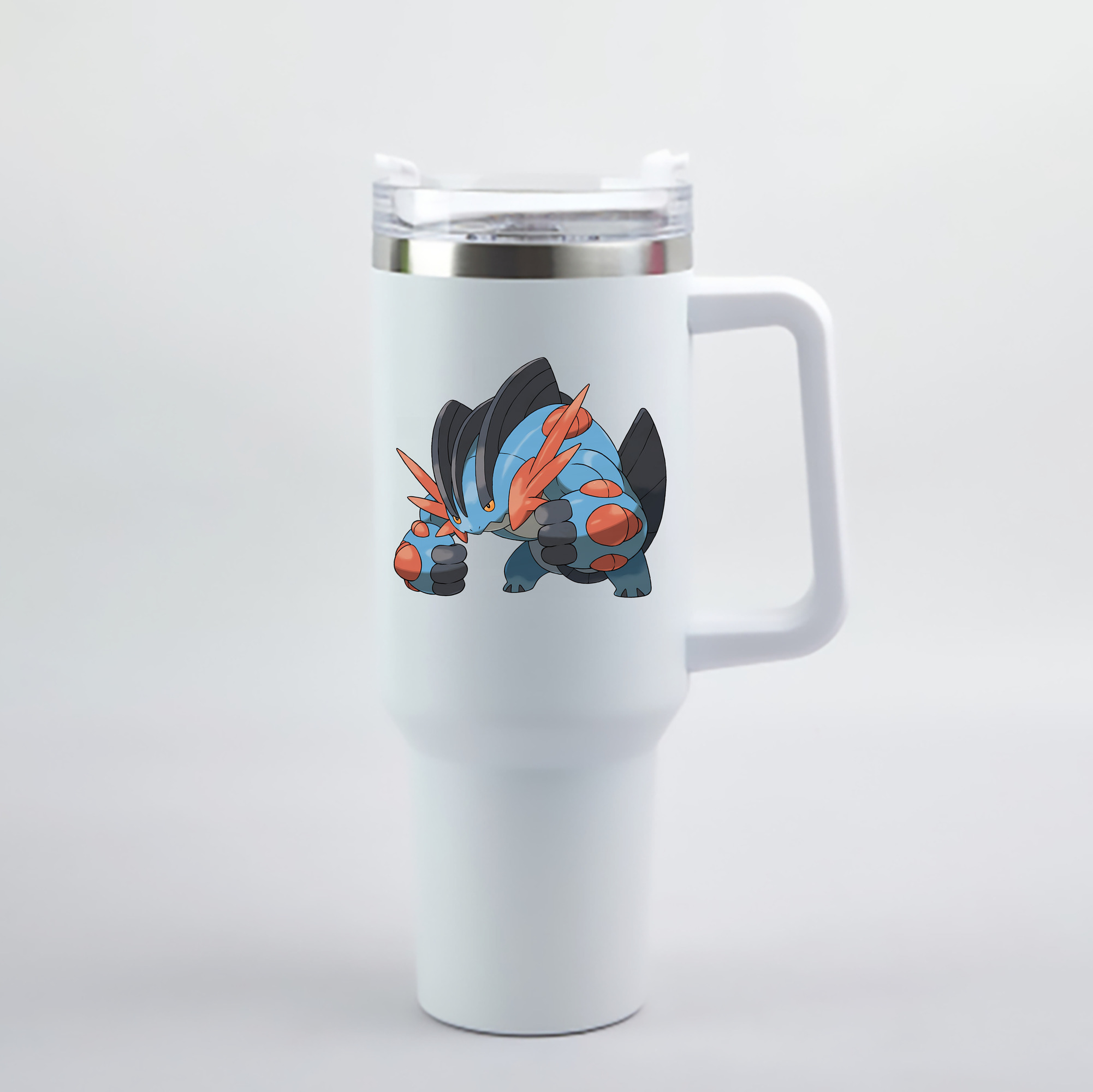 （画像用） ポケットモンスター Pokémon 1200mL車用タンブラー - クリスタルステッカー（プラスチックストロー付き）