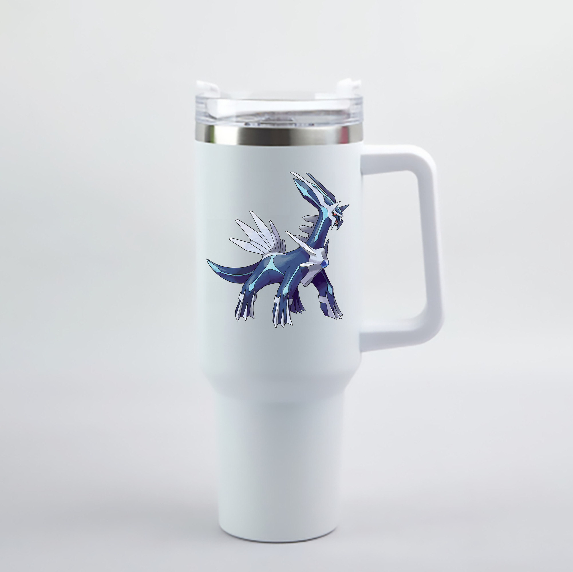 （画像用） ポケットモンスター Pokémon 1200mL車用タンブラー - クリスタルステッカー（プラスチックストロー付き）
