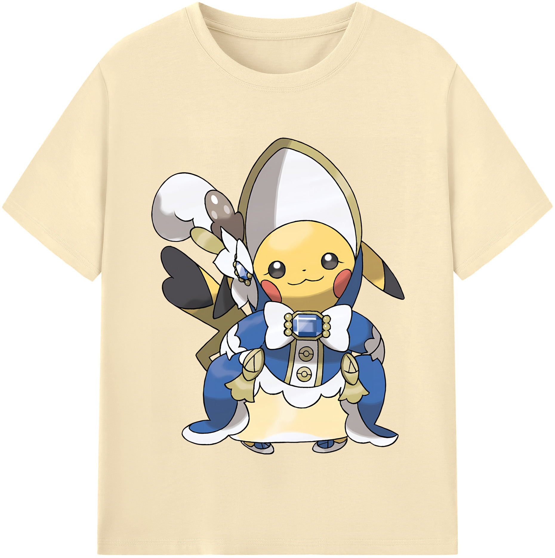（画像用） ポケットモンスター Pokémon 綿100％半袖Tシャツ（フロントプリント）