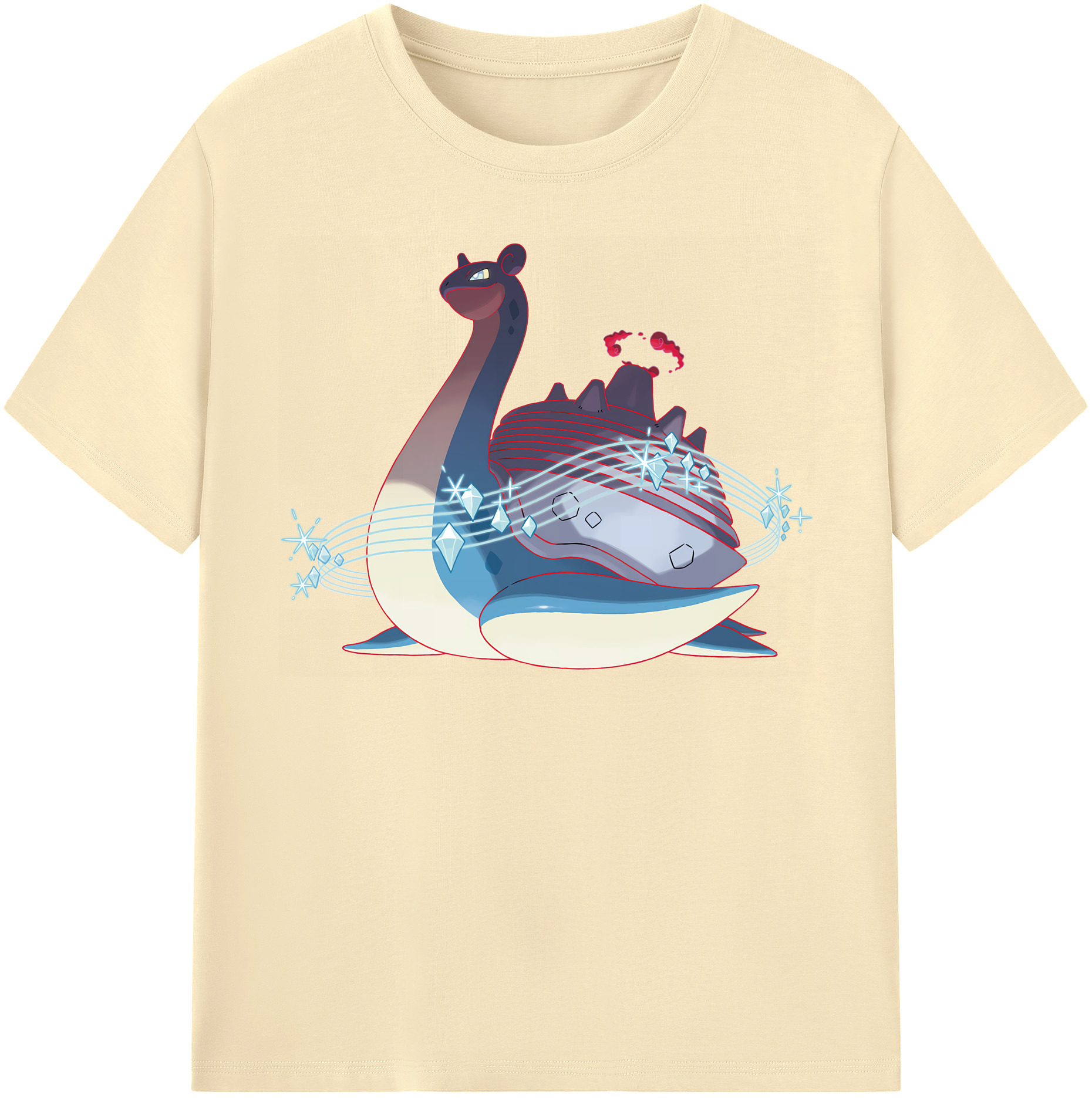 （画像用） ポケットモンスター Pokémon 綿100％半袖Tシャツ（フロントプリント）