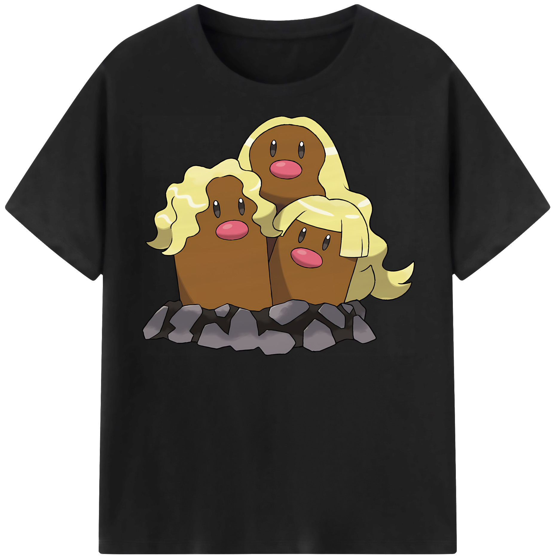 （画像用） ポケットモンスター Pokémon 綿100％半袖Tシャツ（フロントプリント）