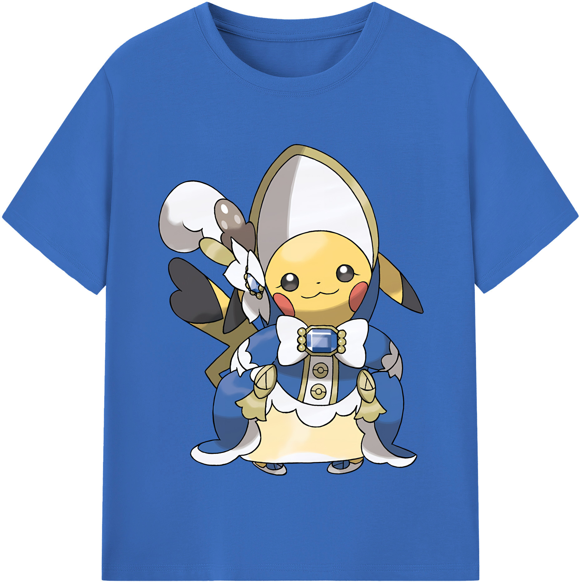 （画像用） ポケットモンスター Pokémon 綿100％半袖Tシャツ（フロントプリント）