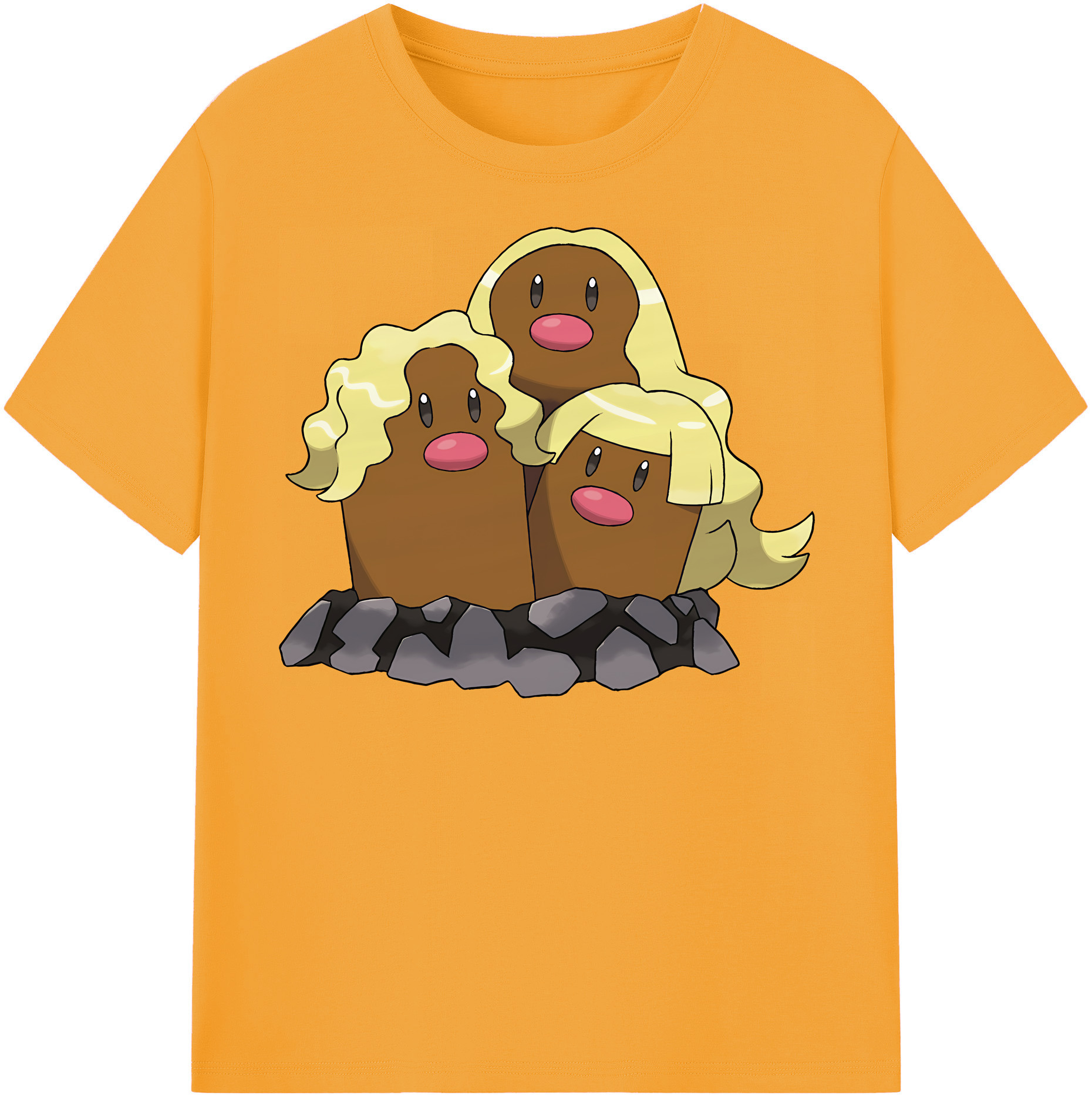 （画像用） ポケットモンスター Pokémon 綿100％半袖Tシャツ（フロントプリント）