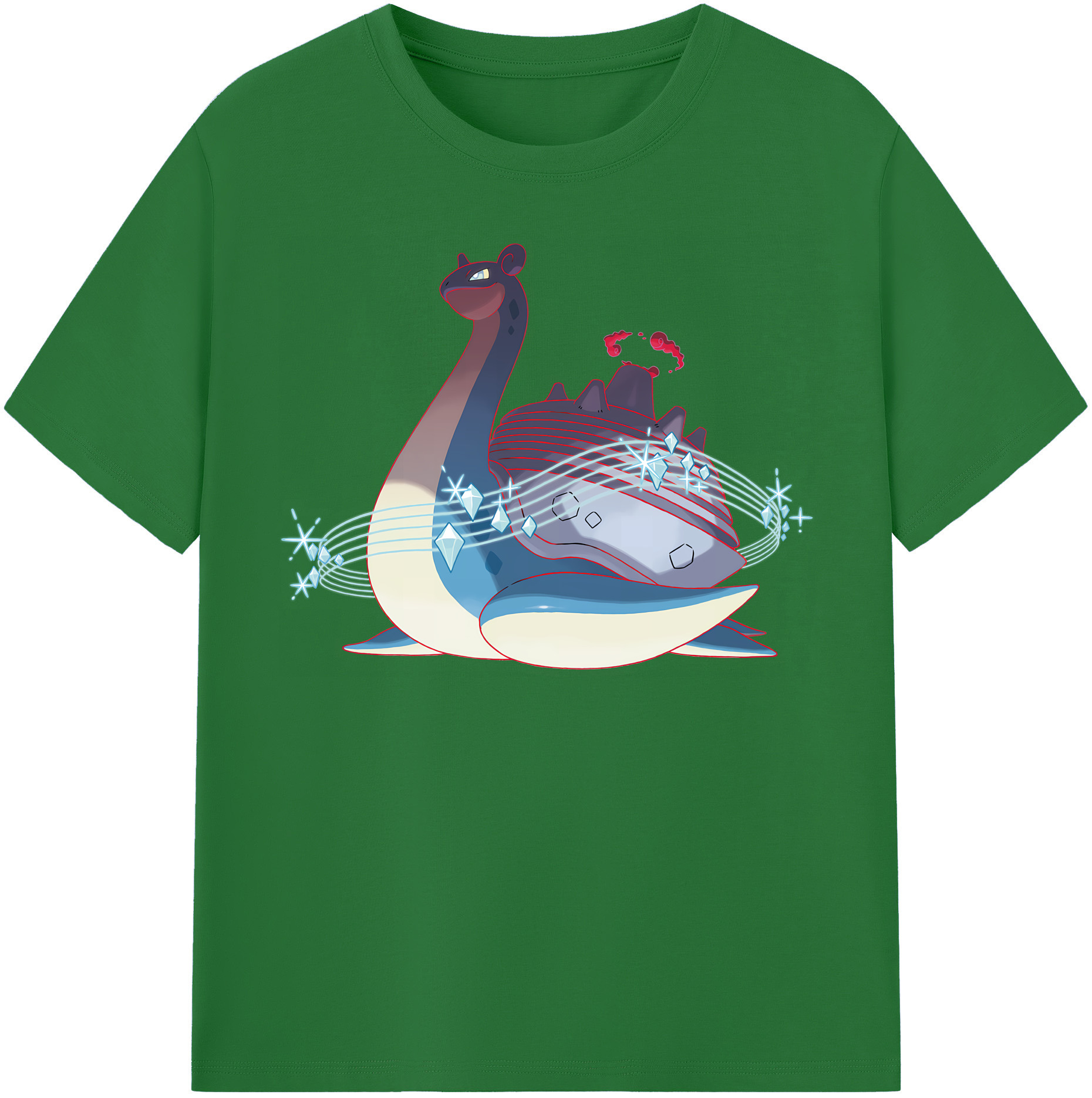 （画像用） ポケットモンスター Pokémon 綿100％半袖Tシャツ（フロントプリント）