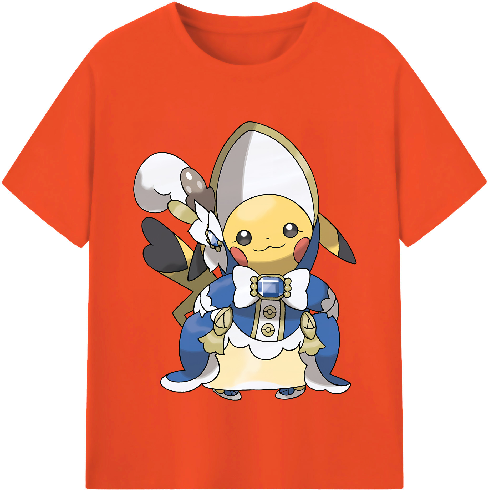 （画像用） ポケットモンスター Pokémon 綿100％半袖Tシャツ（フロントプリント）