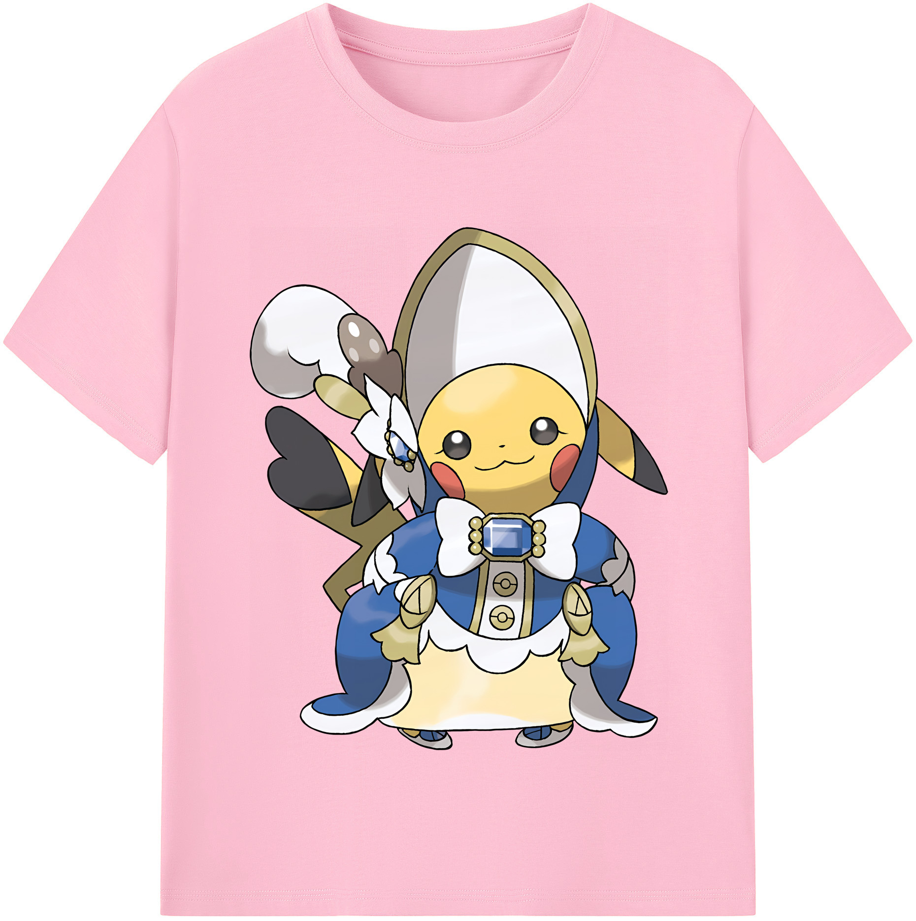 （画像用） ポケットモンスター Pokémon 綿100％半袖Tシャツ（フロントプリント）