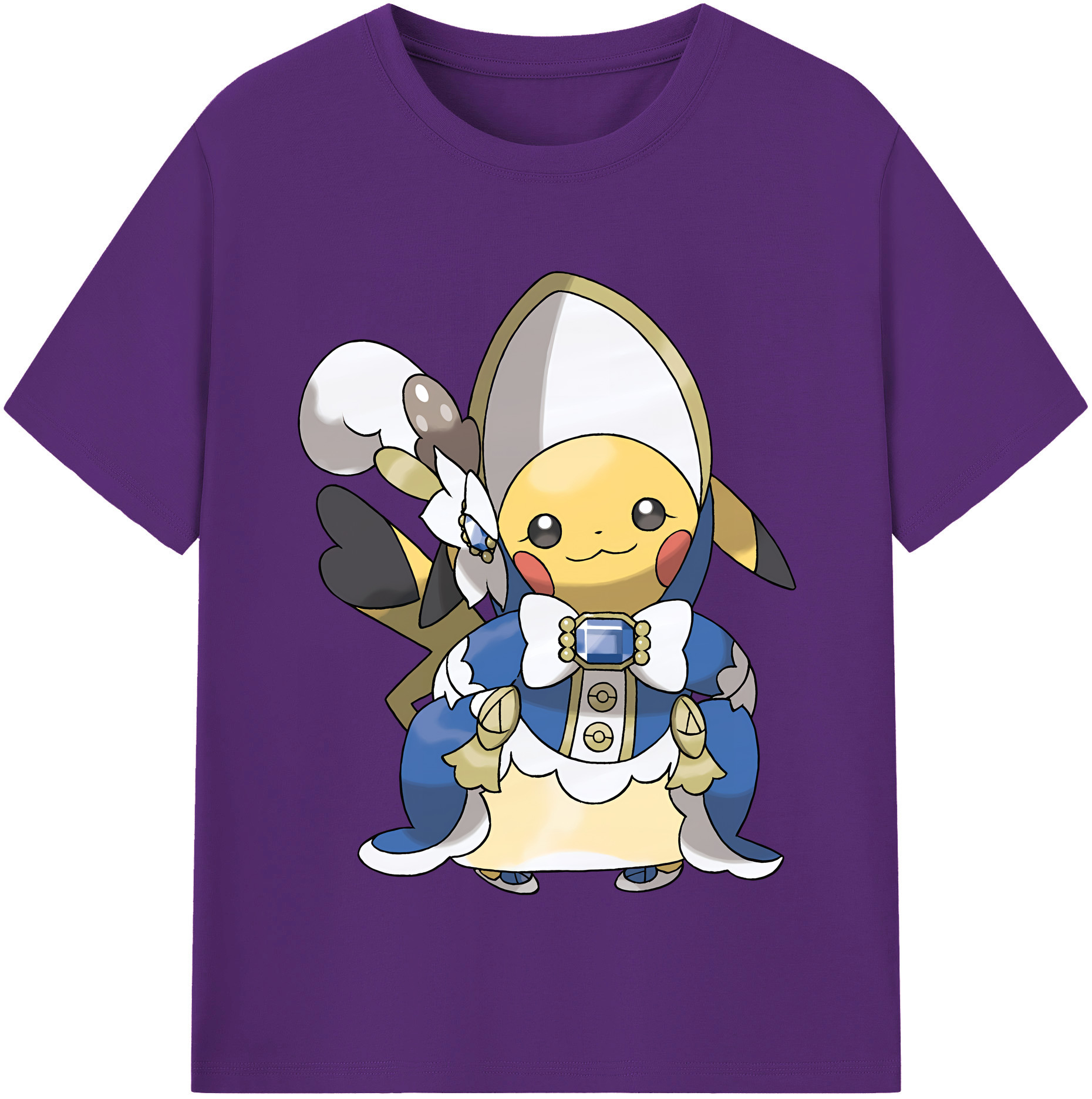 （画像用） ポケットモンスター Pokémon 綿100％半袖Tシャツ（フロントプリント）