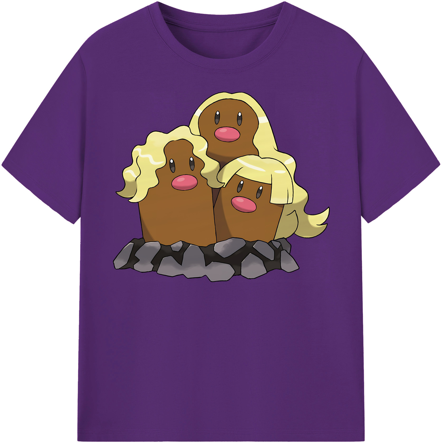 （画像用） ポケットモンスター Pokémon 綿100％半袖Tシャツ（フロントプリント）