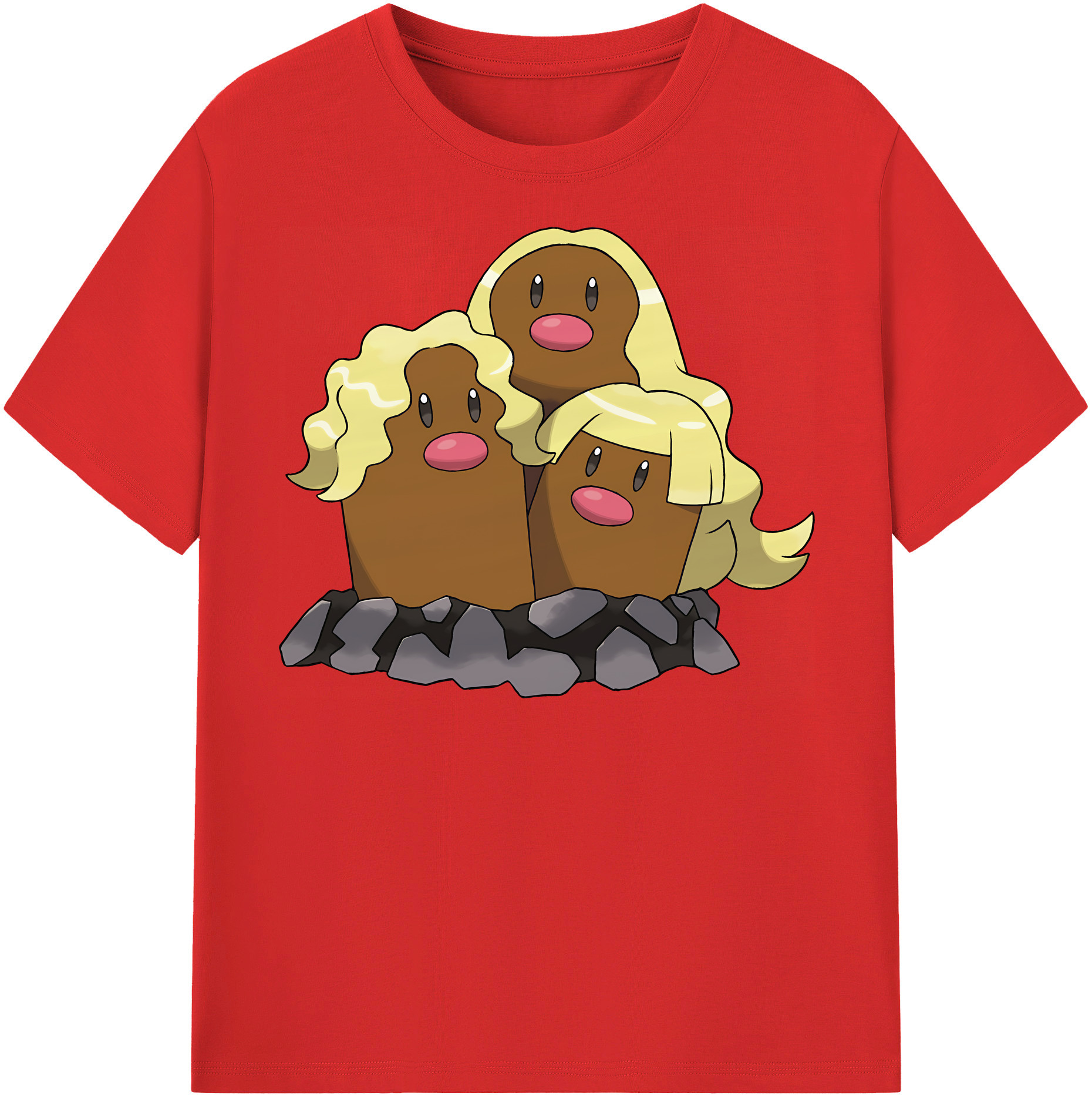 （画像用） ポケットモンスター Pokémon 綿100％半袖Tシャツ（フロントプリント）
