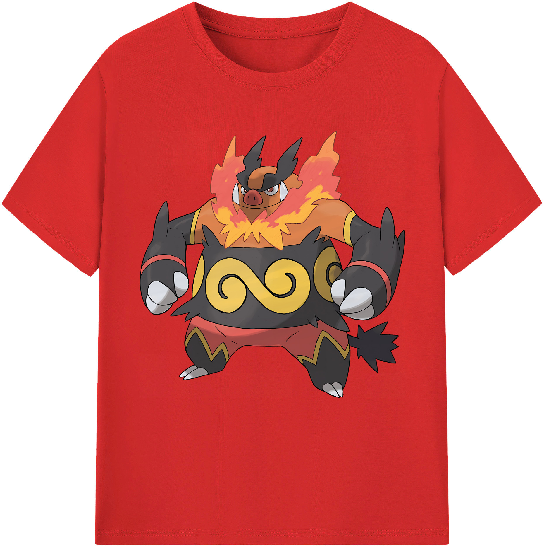 （画像用） ポケットモンスター Pokémon 綿100％半袖Tシャツ（フロントプリント）