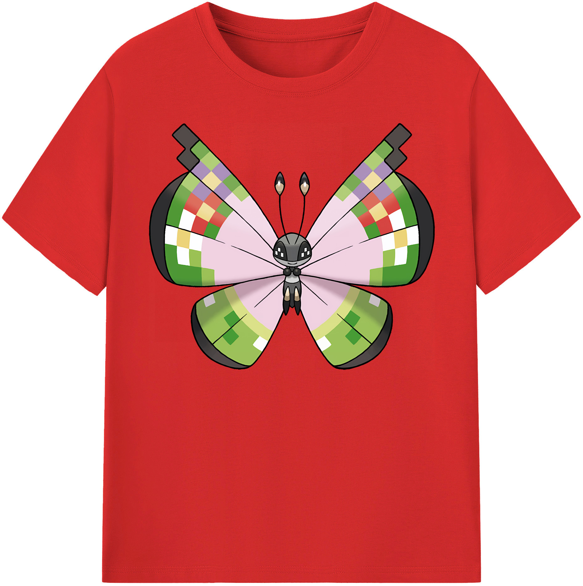 （画像用） ポケットモンスター Pokémon 綿100％半袖Tシャツ（フロントプリント）
